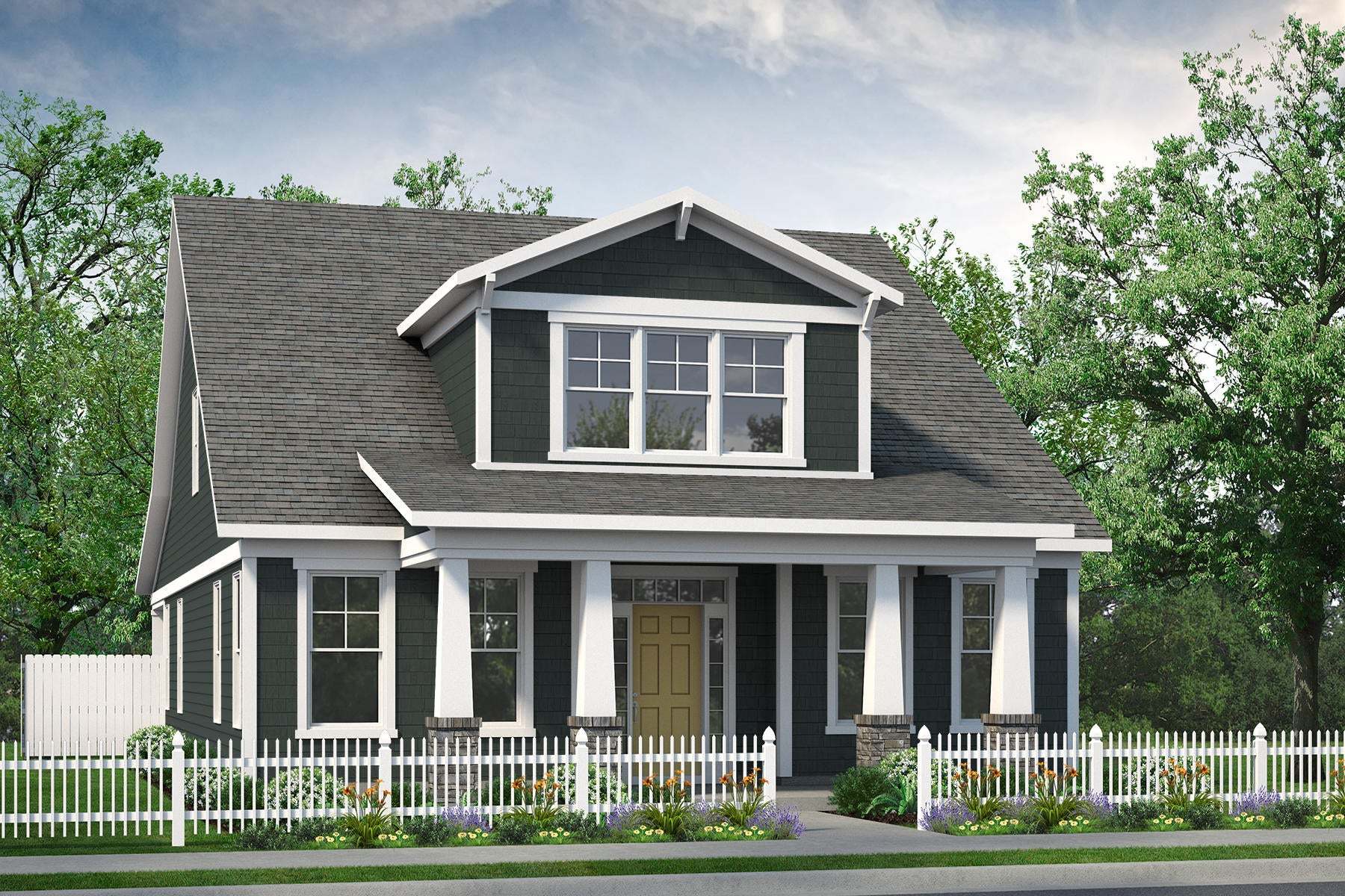 Actual Home - Exterior Rendering