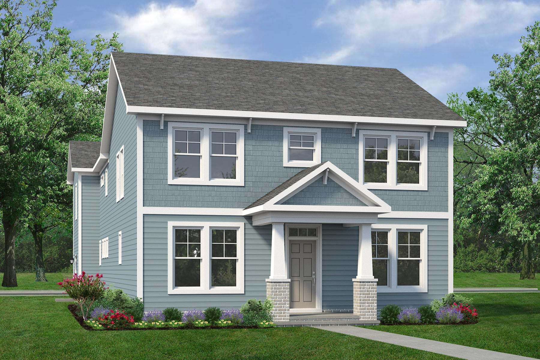 Actual Home - Exterior Rendering