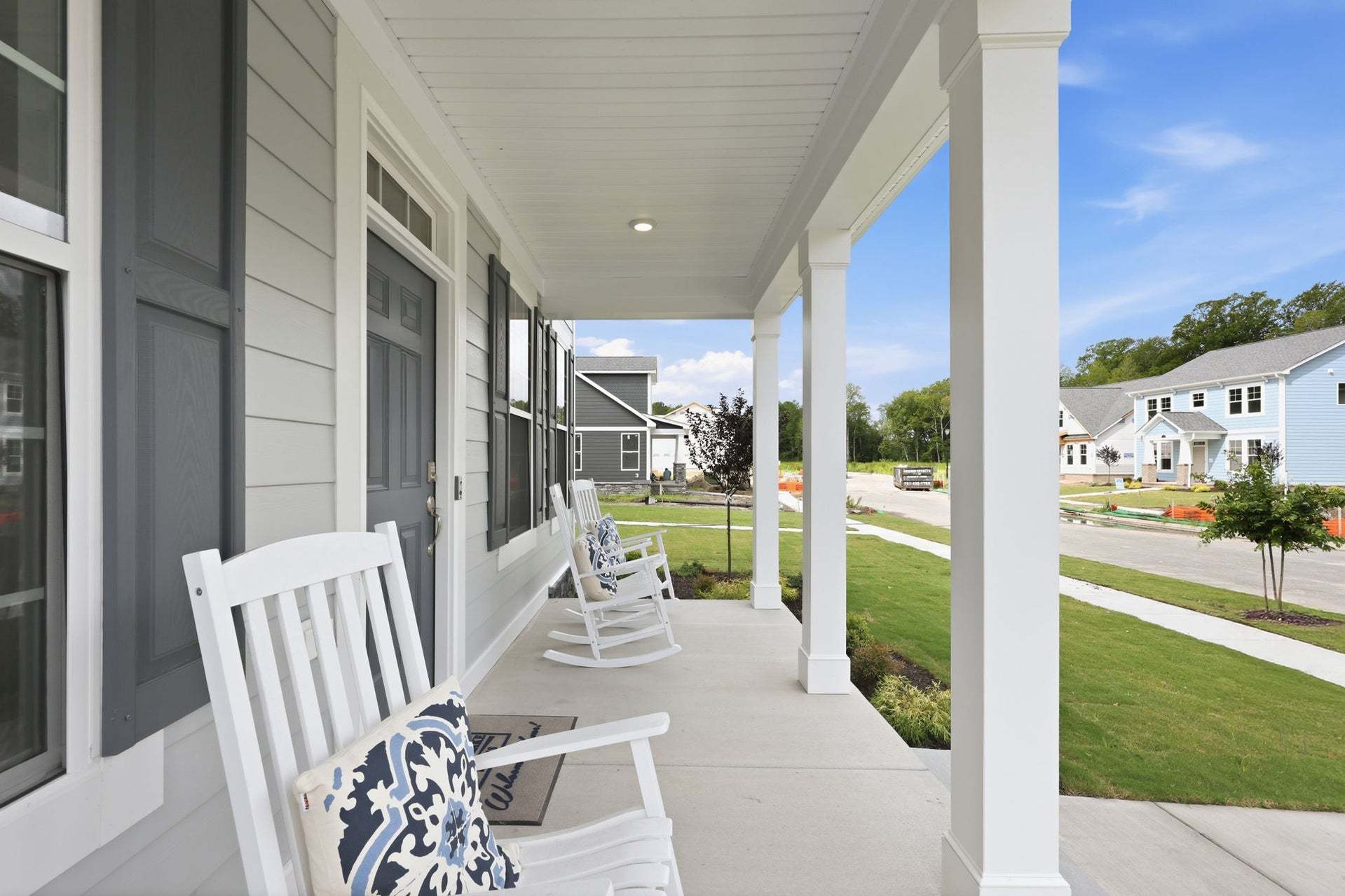 Actual Home - Covered Front Porch