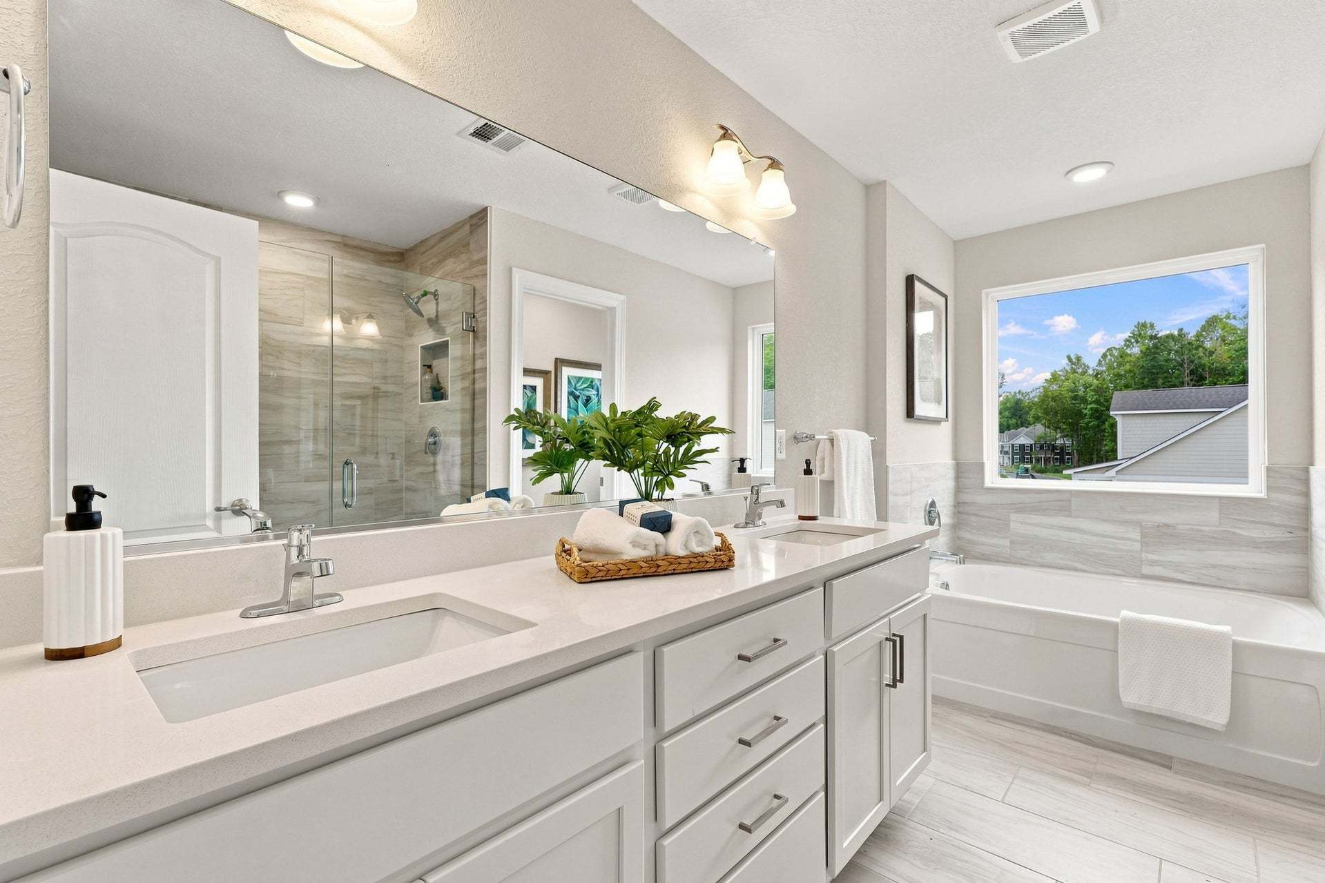 Actual Home - Owner's Bathroom