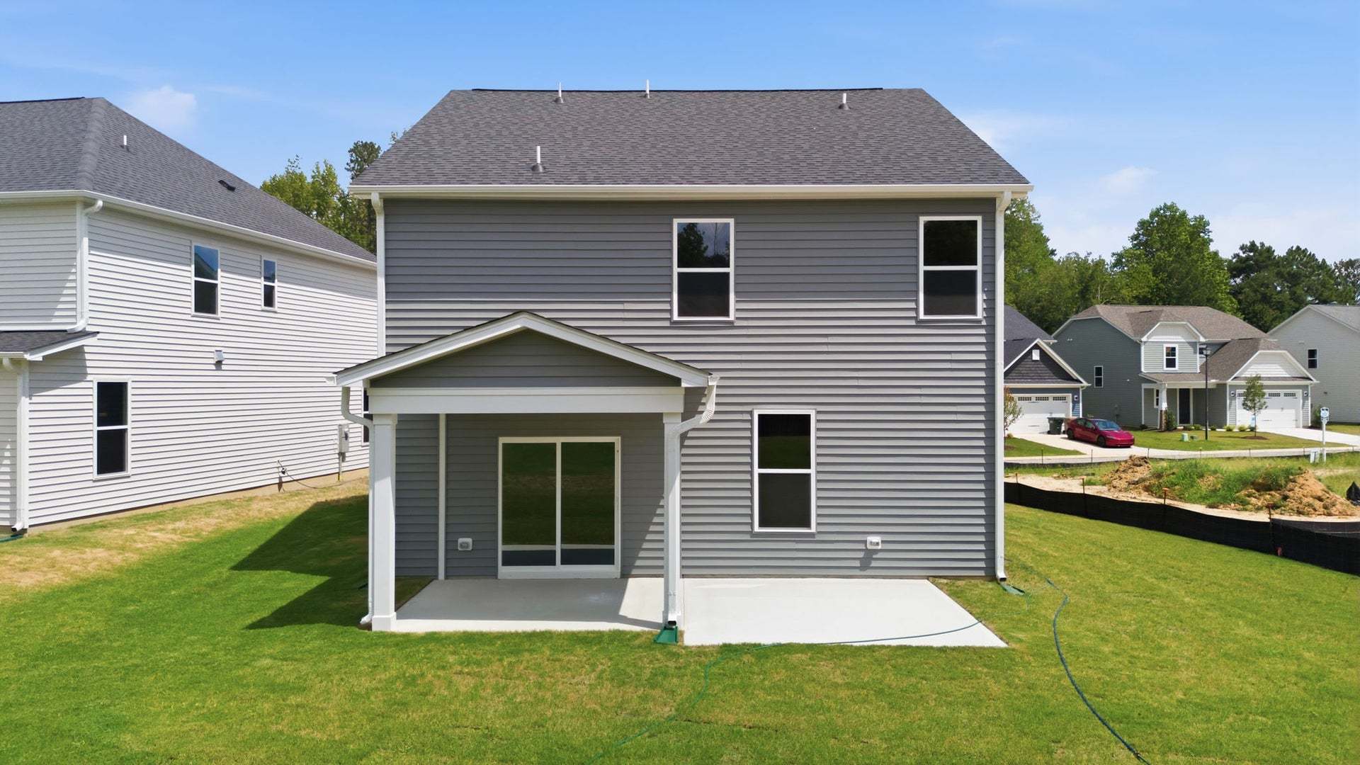 Actual Home - Rear Exterior