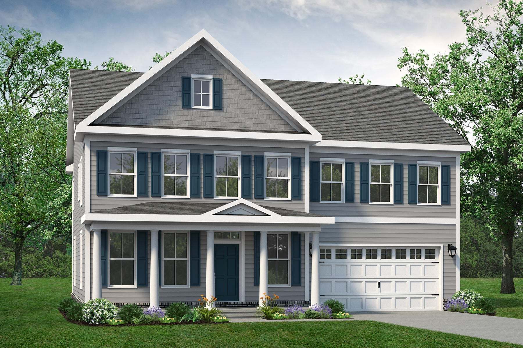 Actual Home - Exterior Rendering