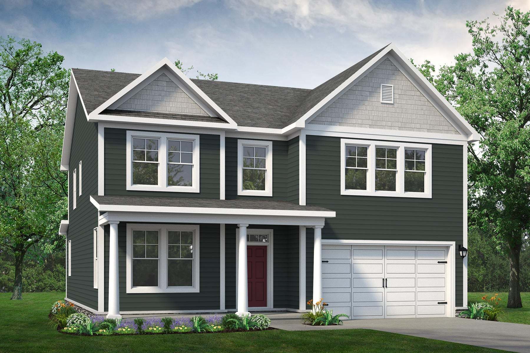 Actual Home - Exterior Rendering