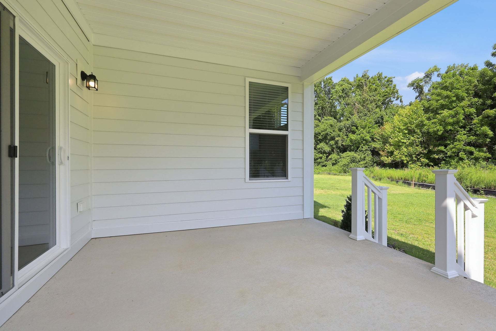 Actual Home - Rear Covered Porch