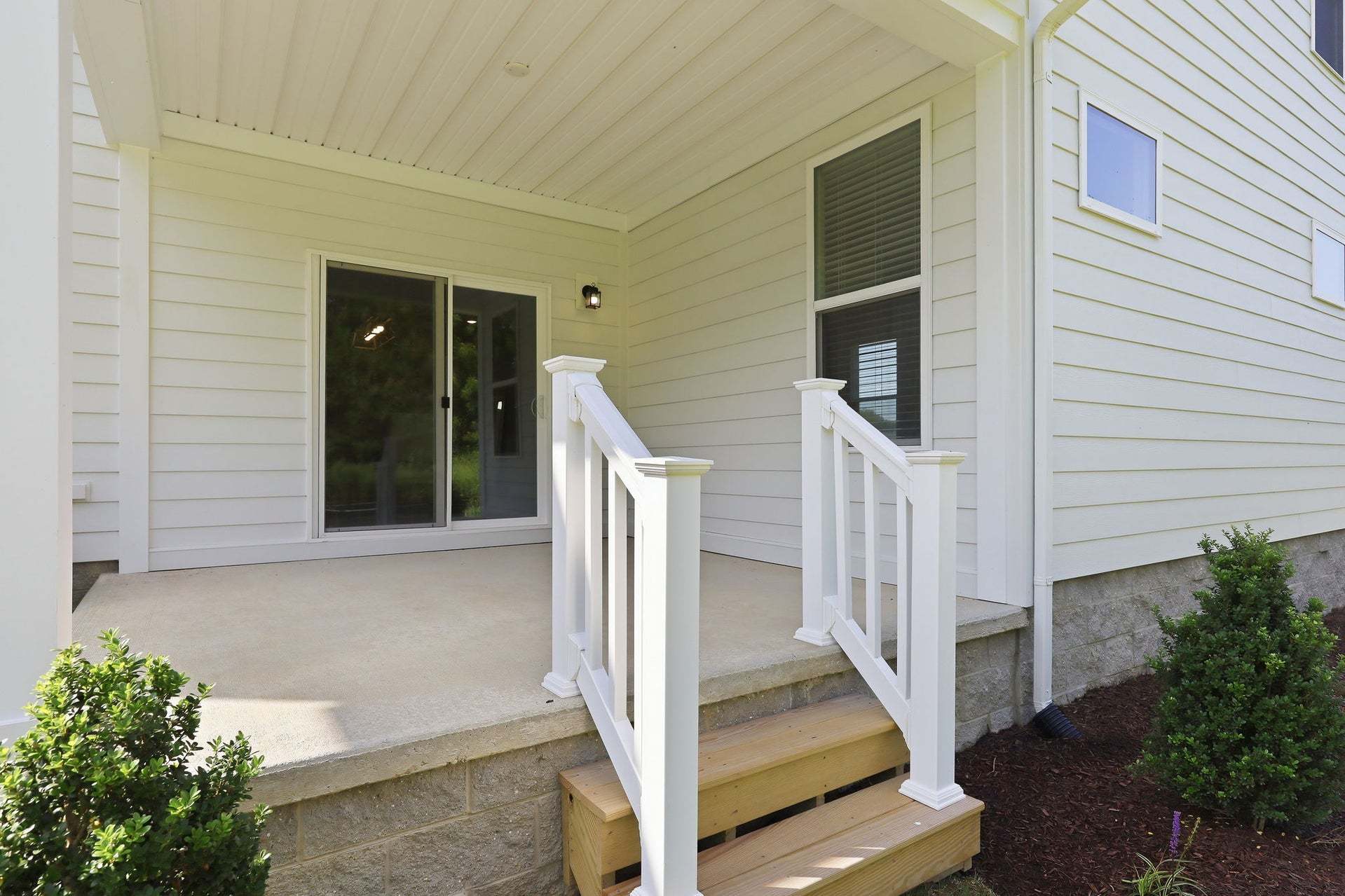 Actual Home - Rear Covered Porch