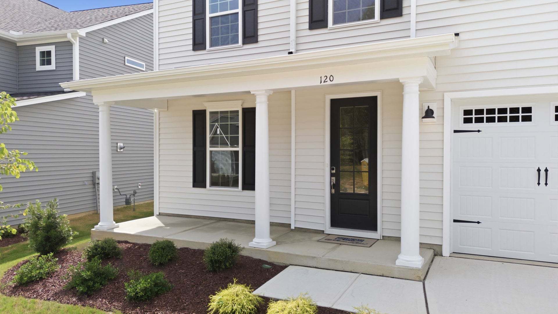 Actual Home - Covered Front Porch