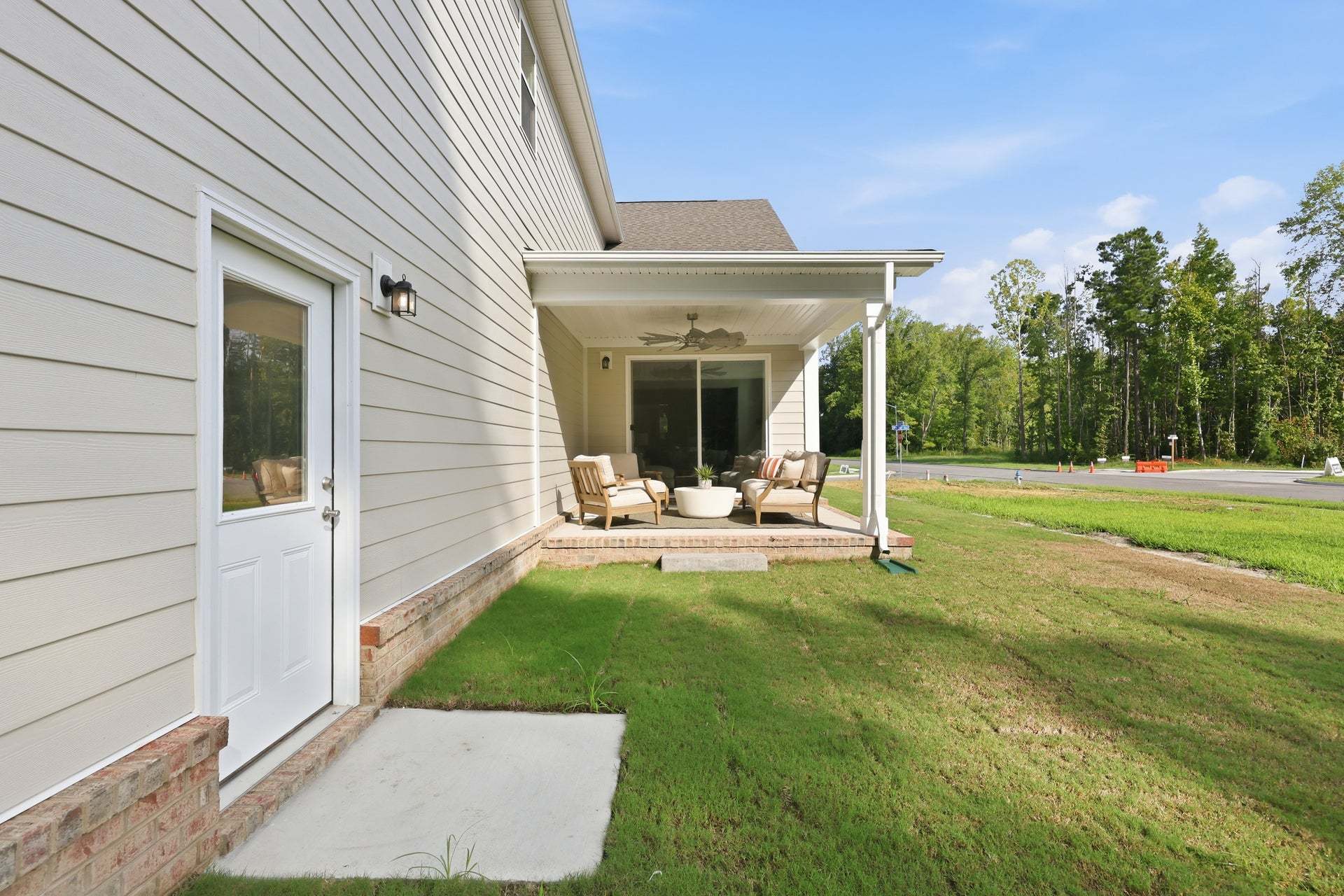 Rear Covered Porch
