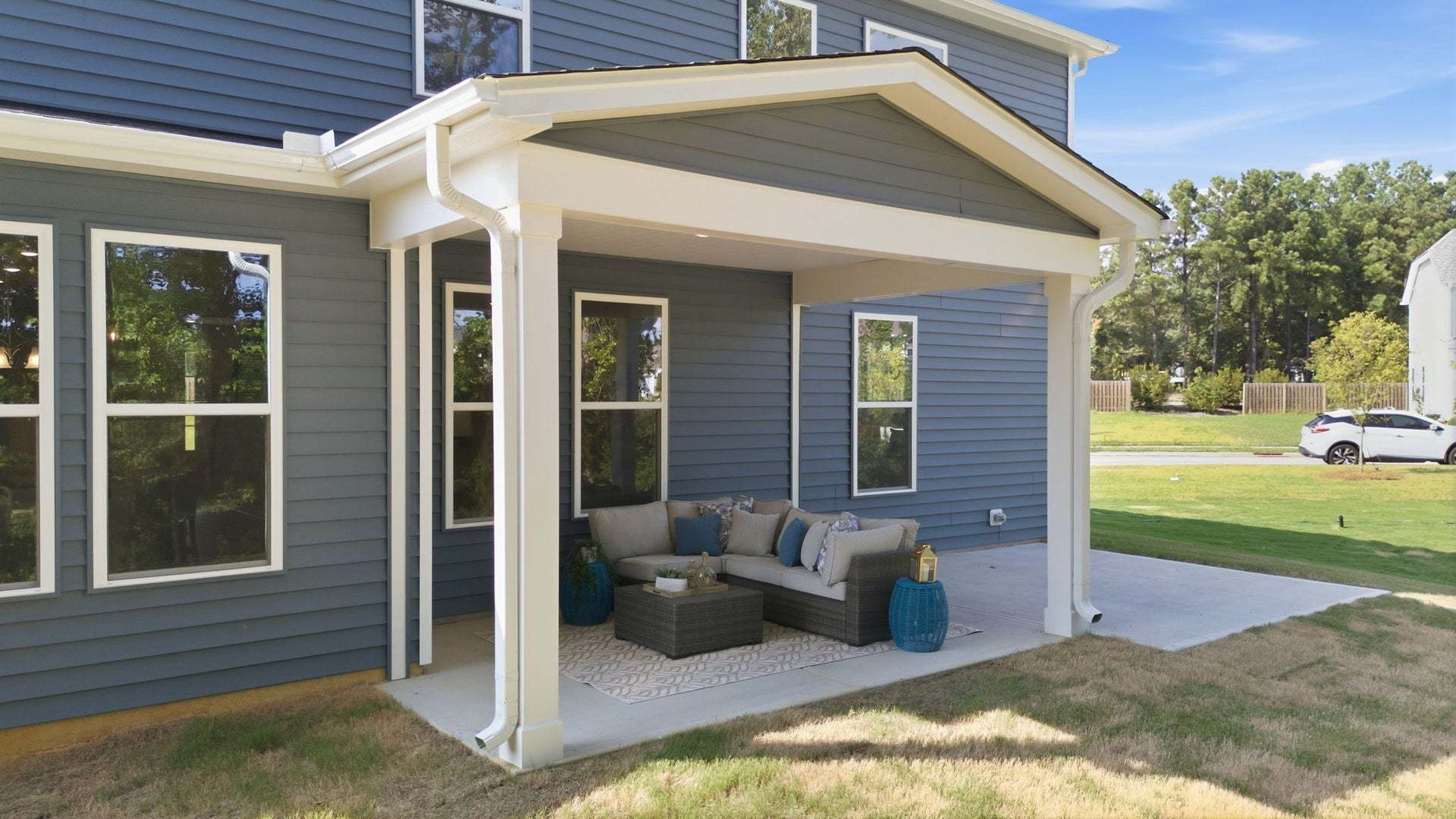 Rear Covered Porch