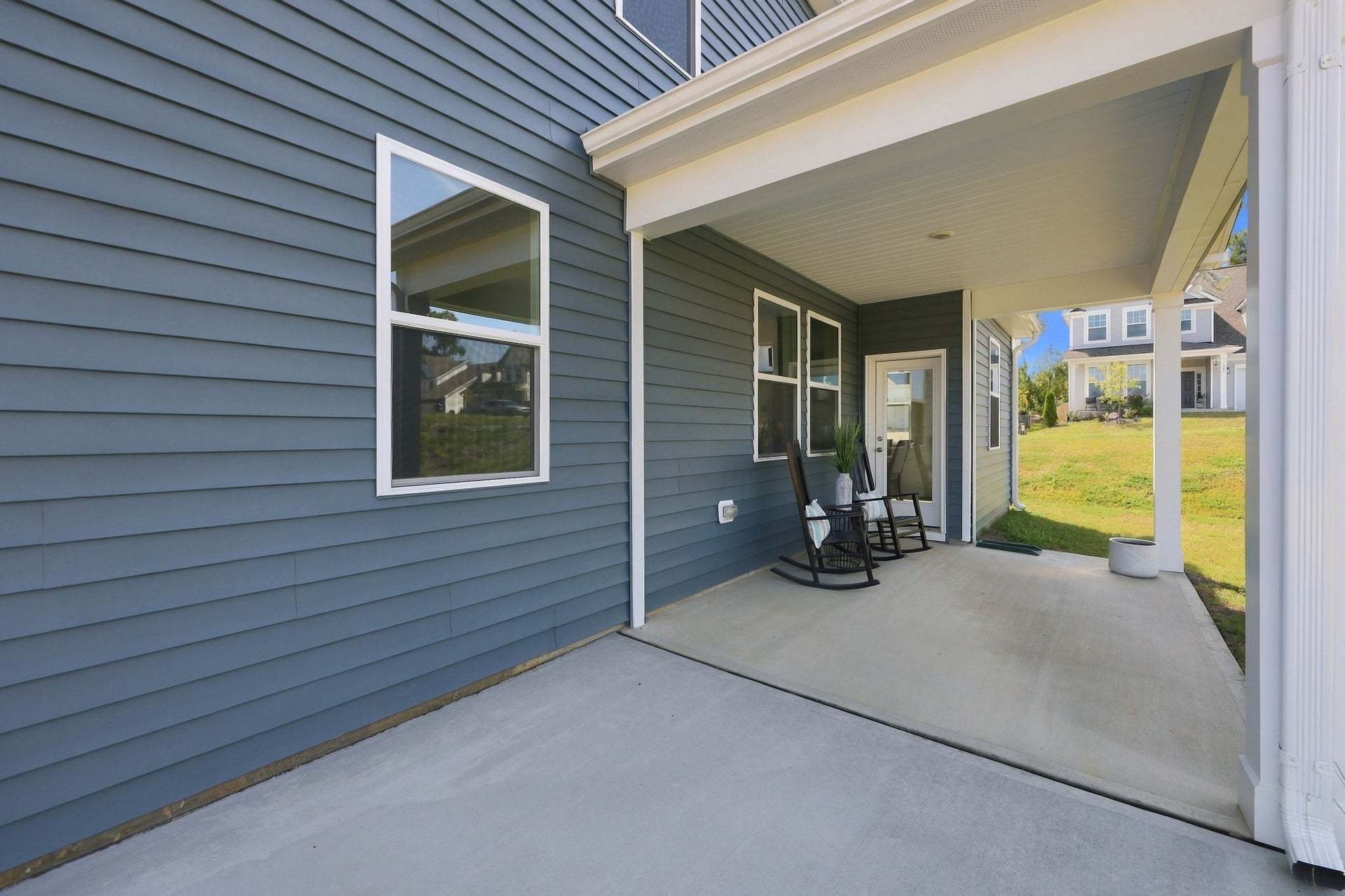 Actual Home - Rear Covered Porch