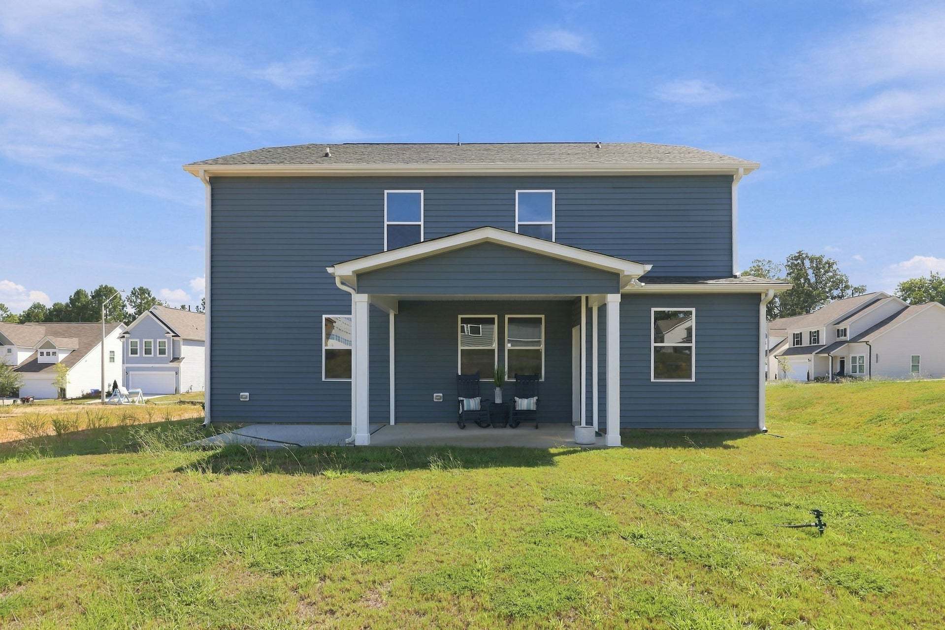 Actual Home - Rear Exterior