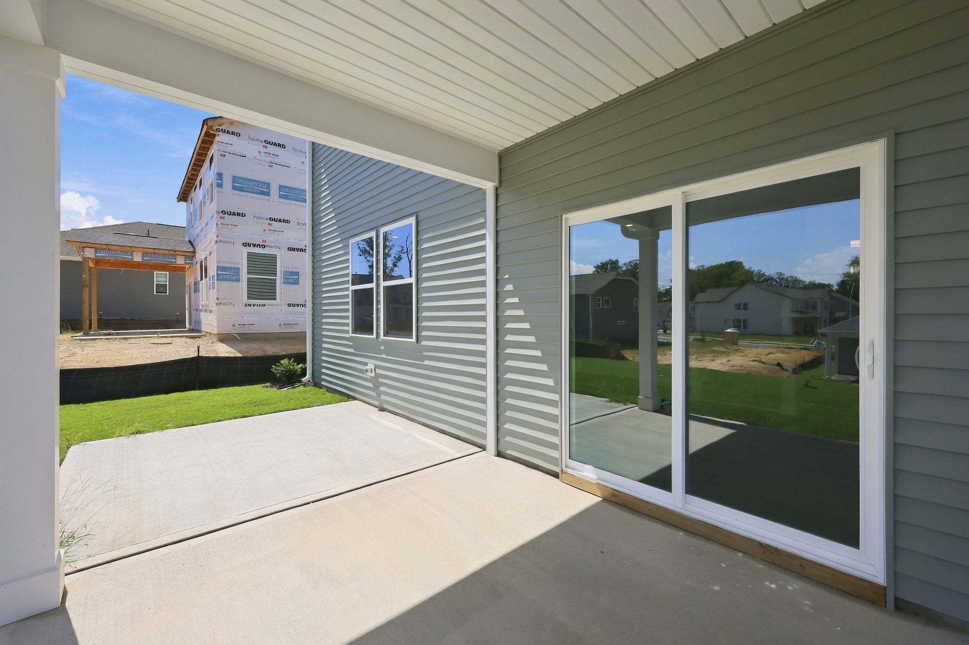 Actual Home - Rear Covered Porch