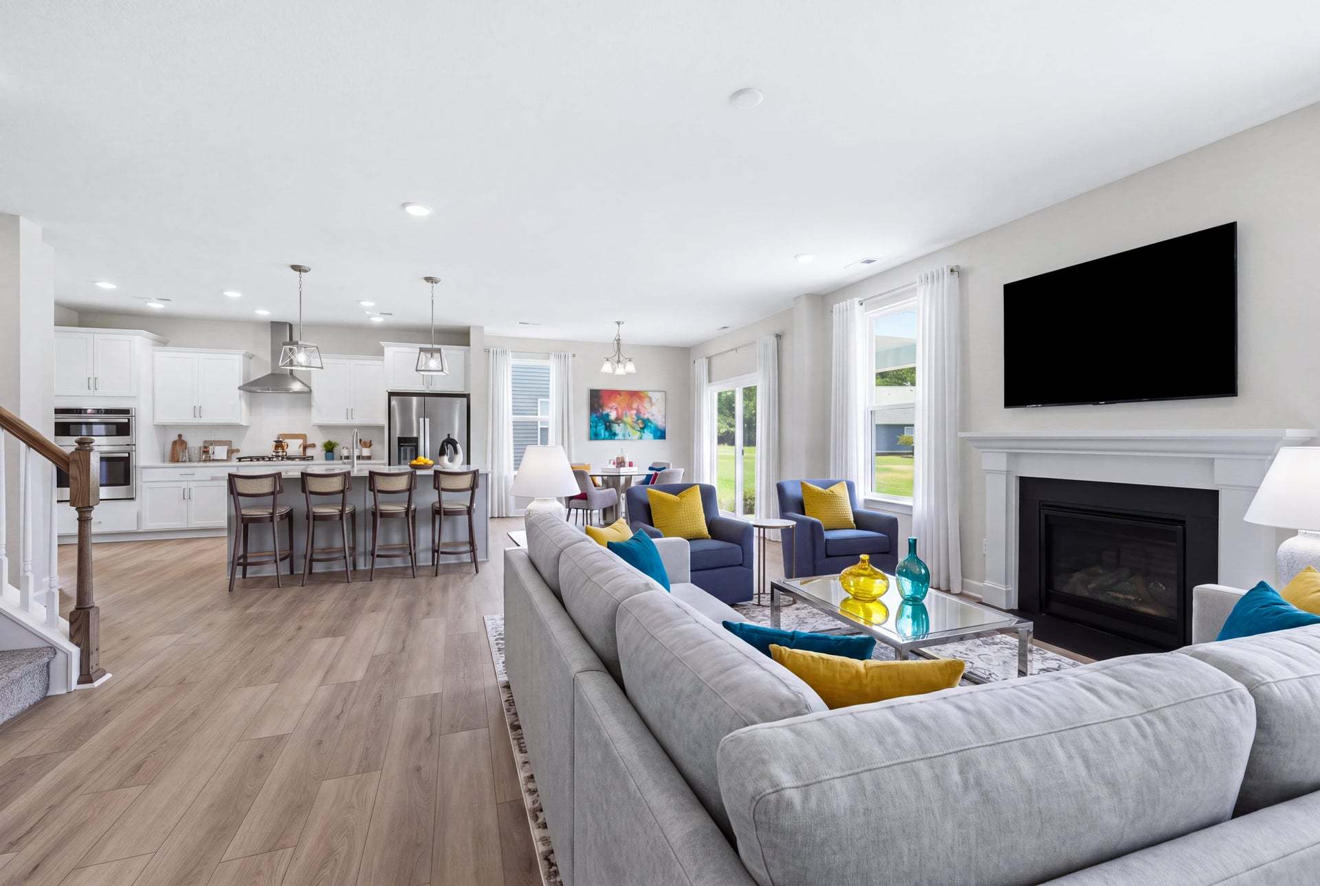 Virtually Staged - Great Room