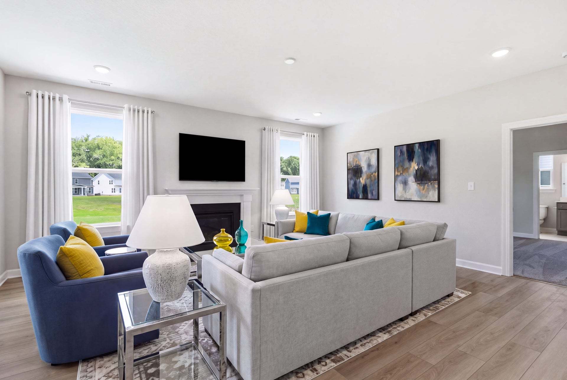 Virtually Staged - Great Room