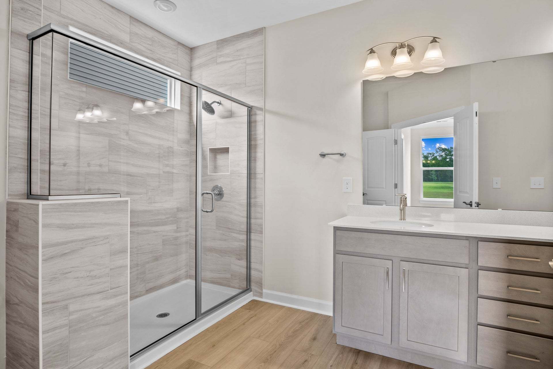 Actual Home - Owner's Bathroom