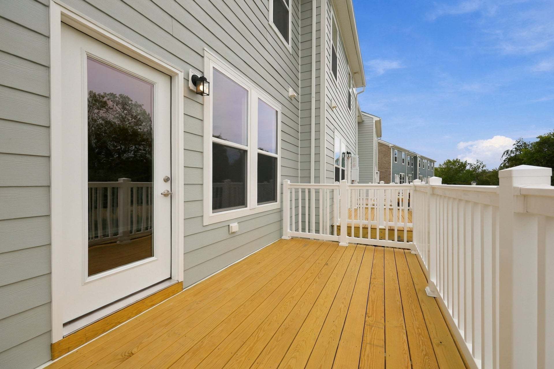 Actual Home - Second Floor Deck