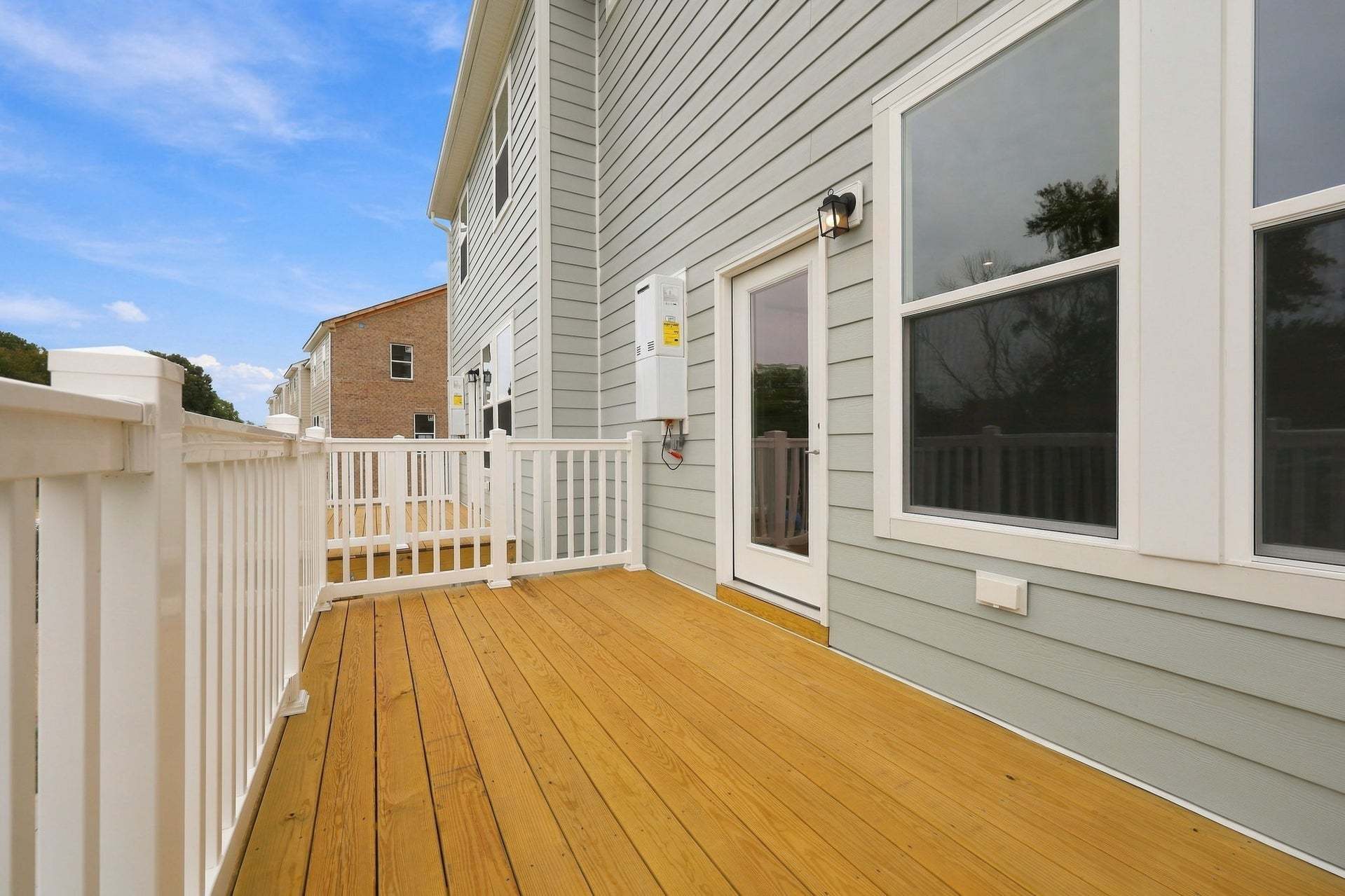 Actual Home - Second Floor Deck