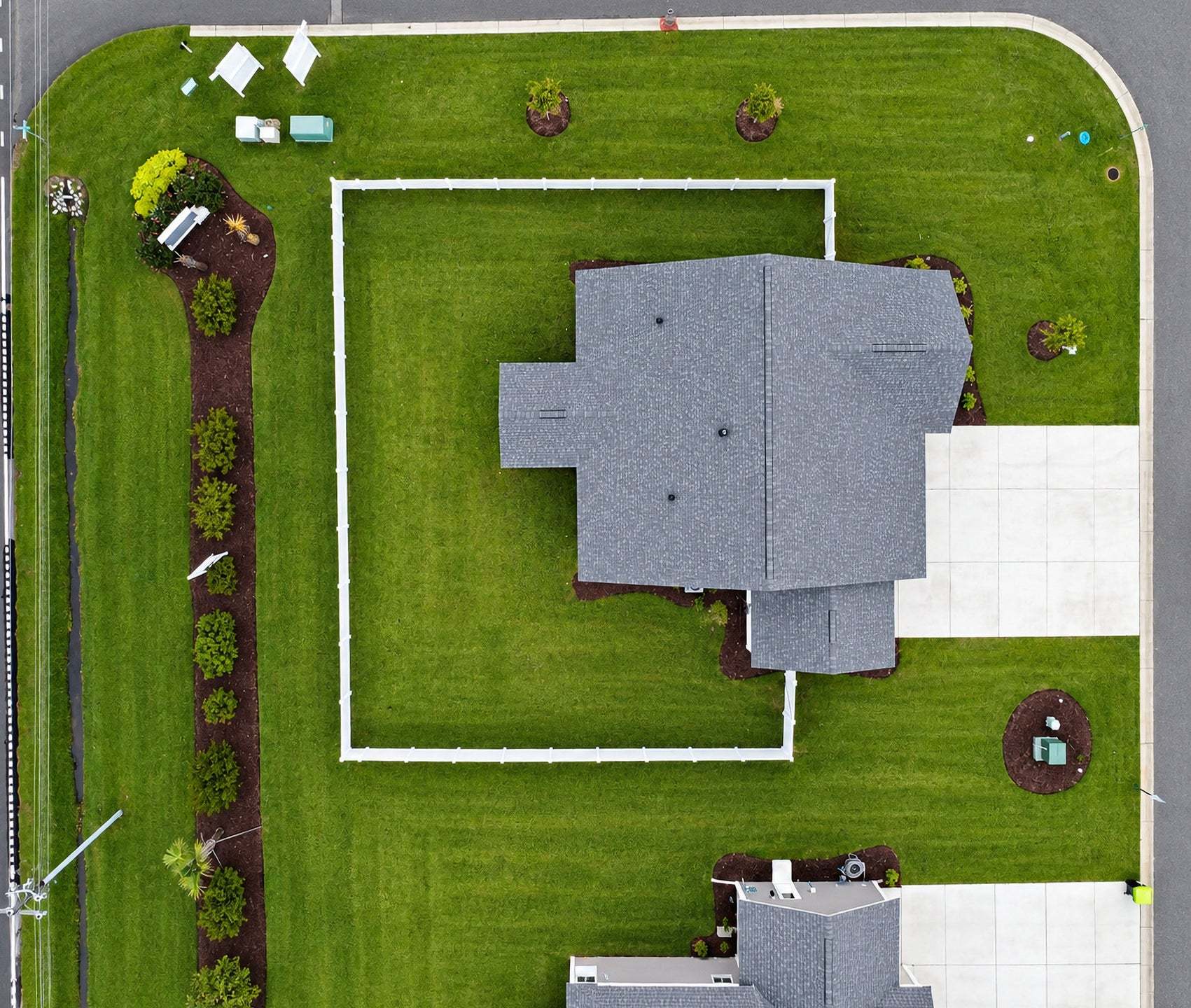 Actual Home - Bird's Eye View