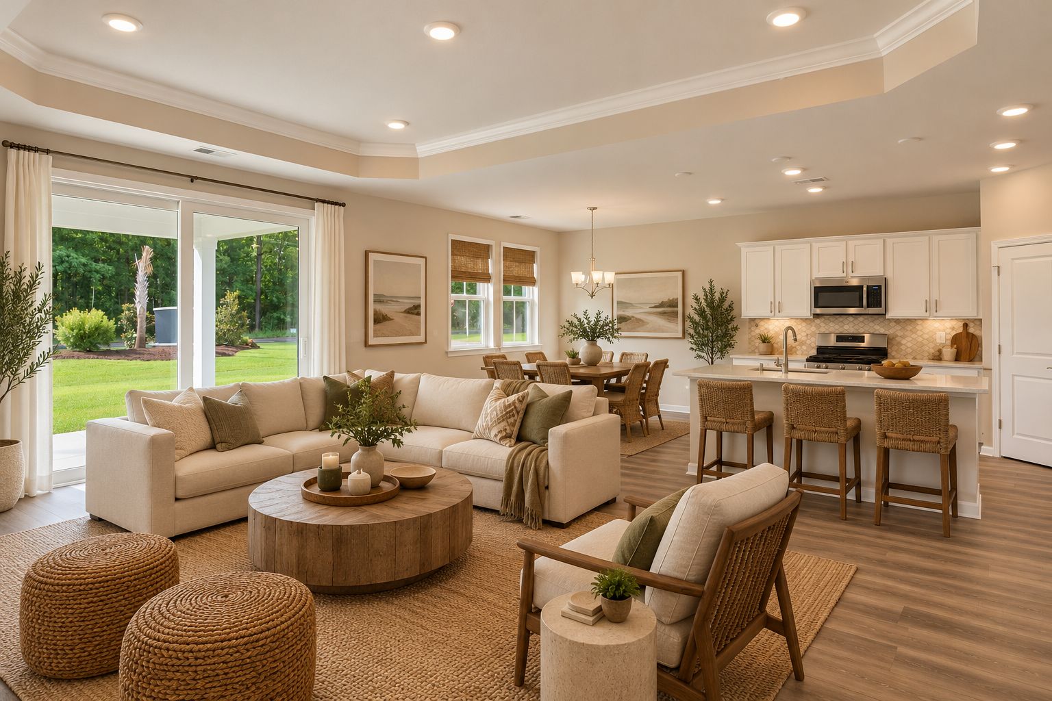 Virtually Staged - Great Room