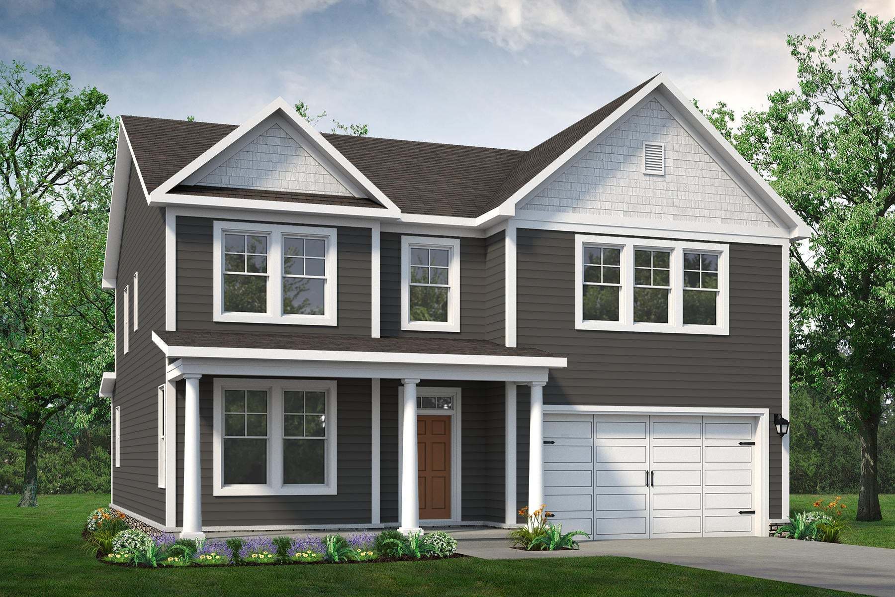 Actual Home - Exterior Rendering