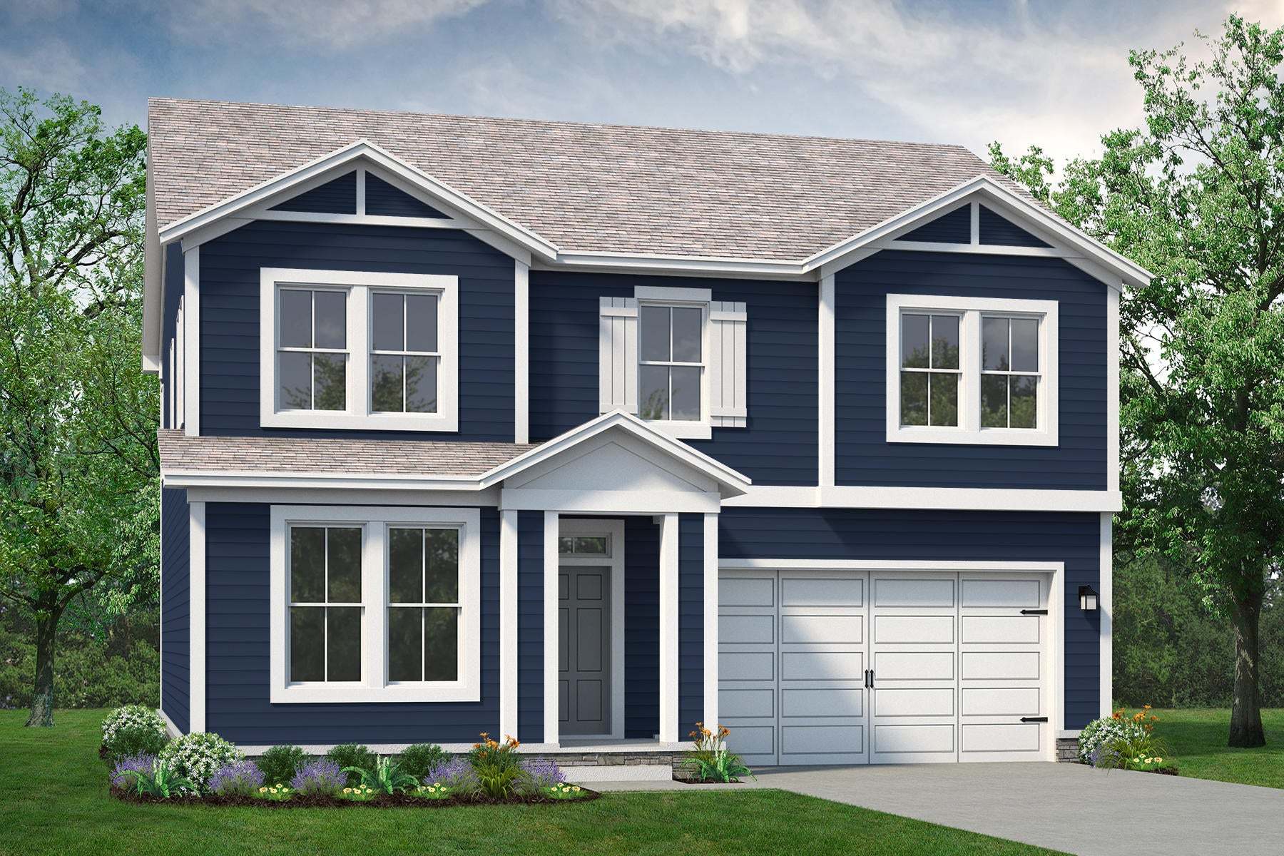 Actual Home - Exterior Rendering