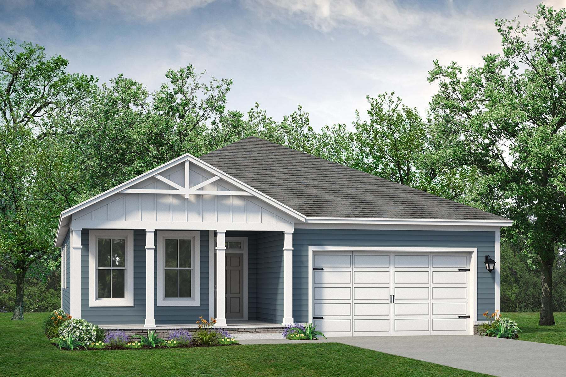 Actual Home - Exterior Rendering