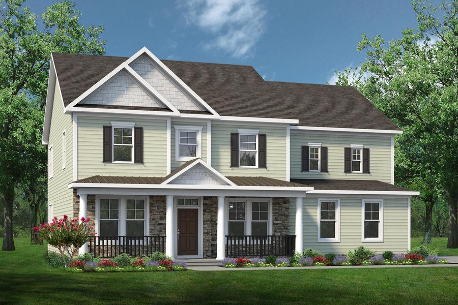 The Roseleigh II by Chesapeake Homes in Norfolk-Newport News VA