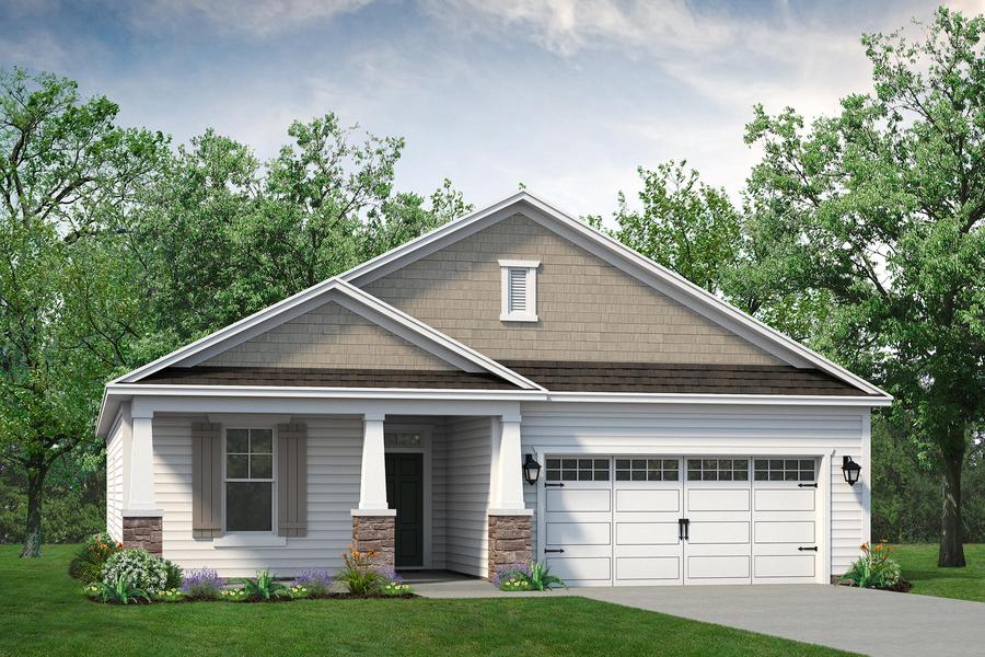 The Redbud by Chesapeake Homes in Raleigh-Durham-Chapel Hill NC