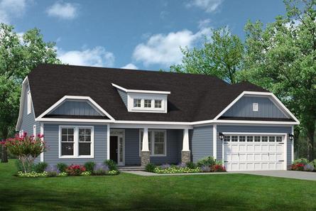 The Iris Floor Plan - Chesapeake Homes