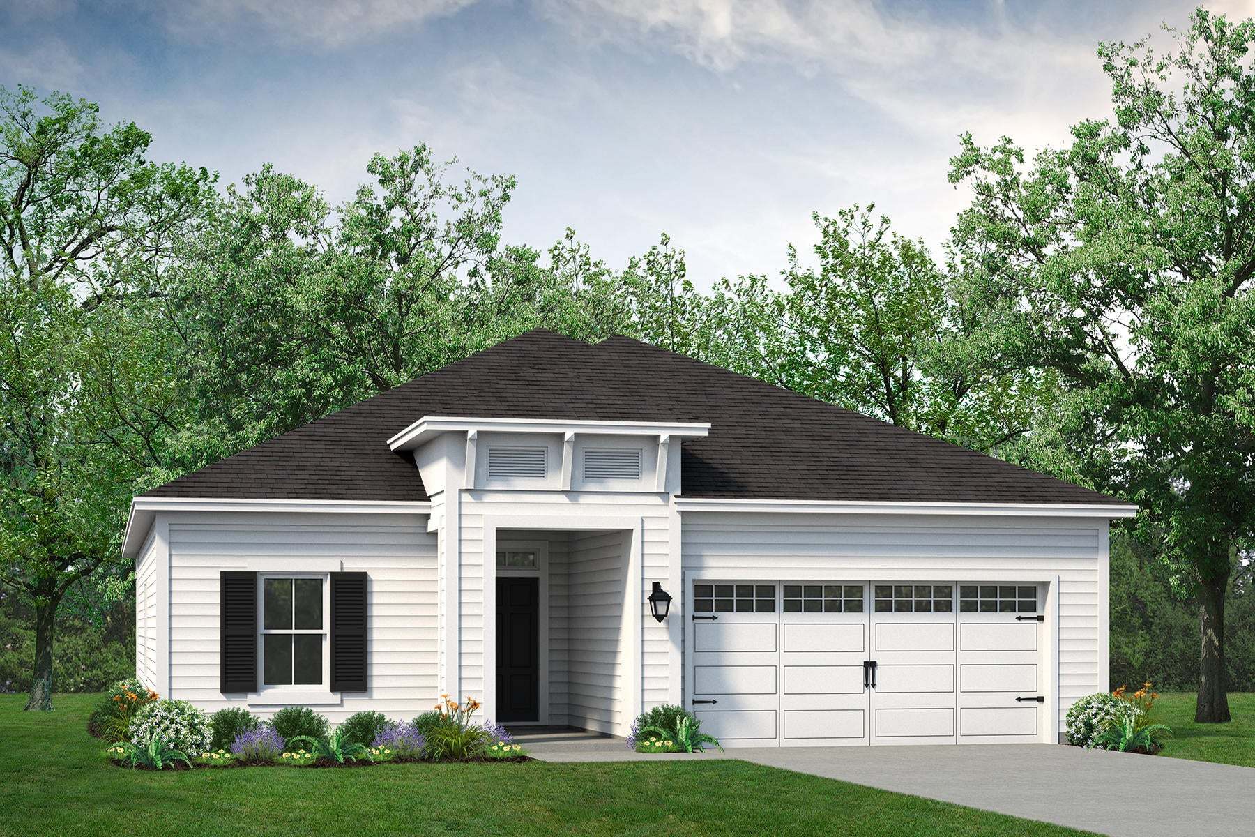 The Redbud floor plan