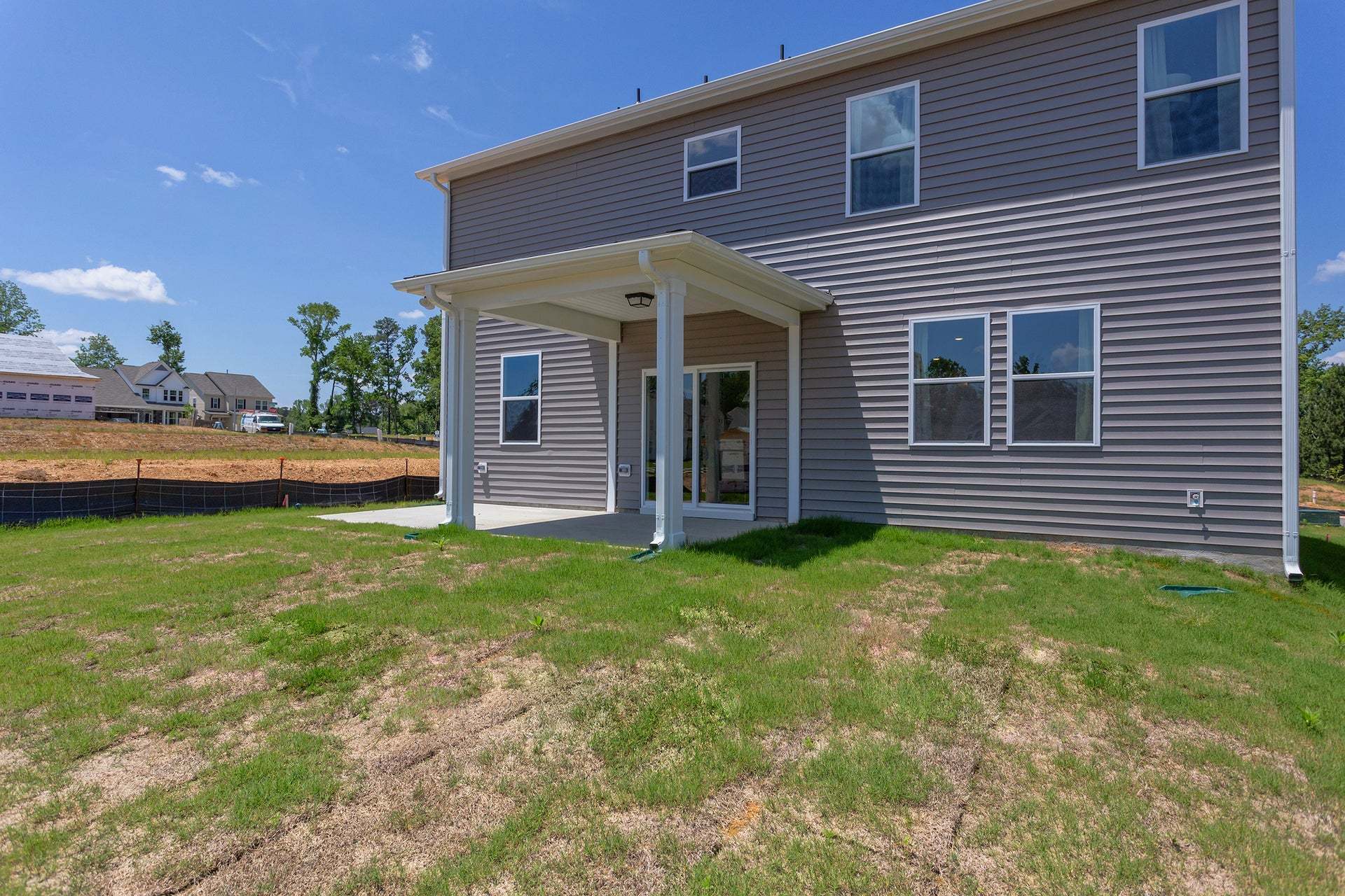 Actual Home - Rear Exterior