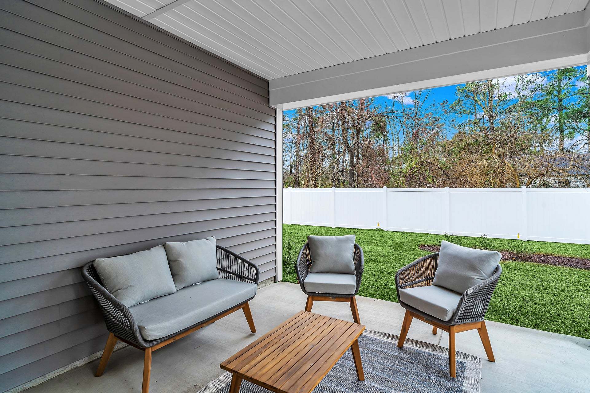 Rear Covered Porch