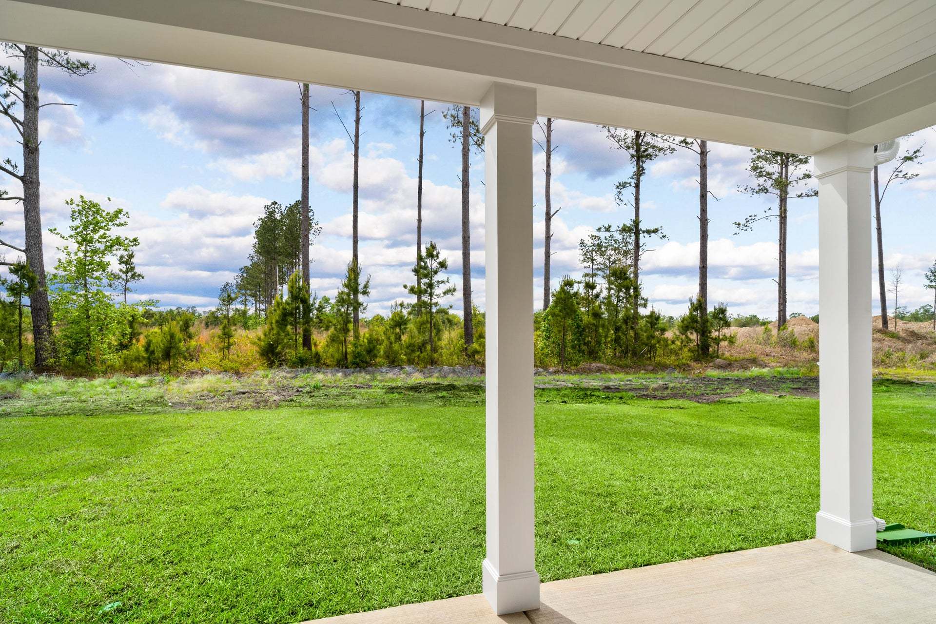 Rear Covered Porch