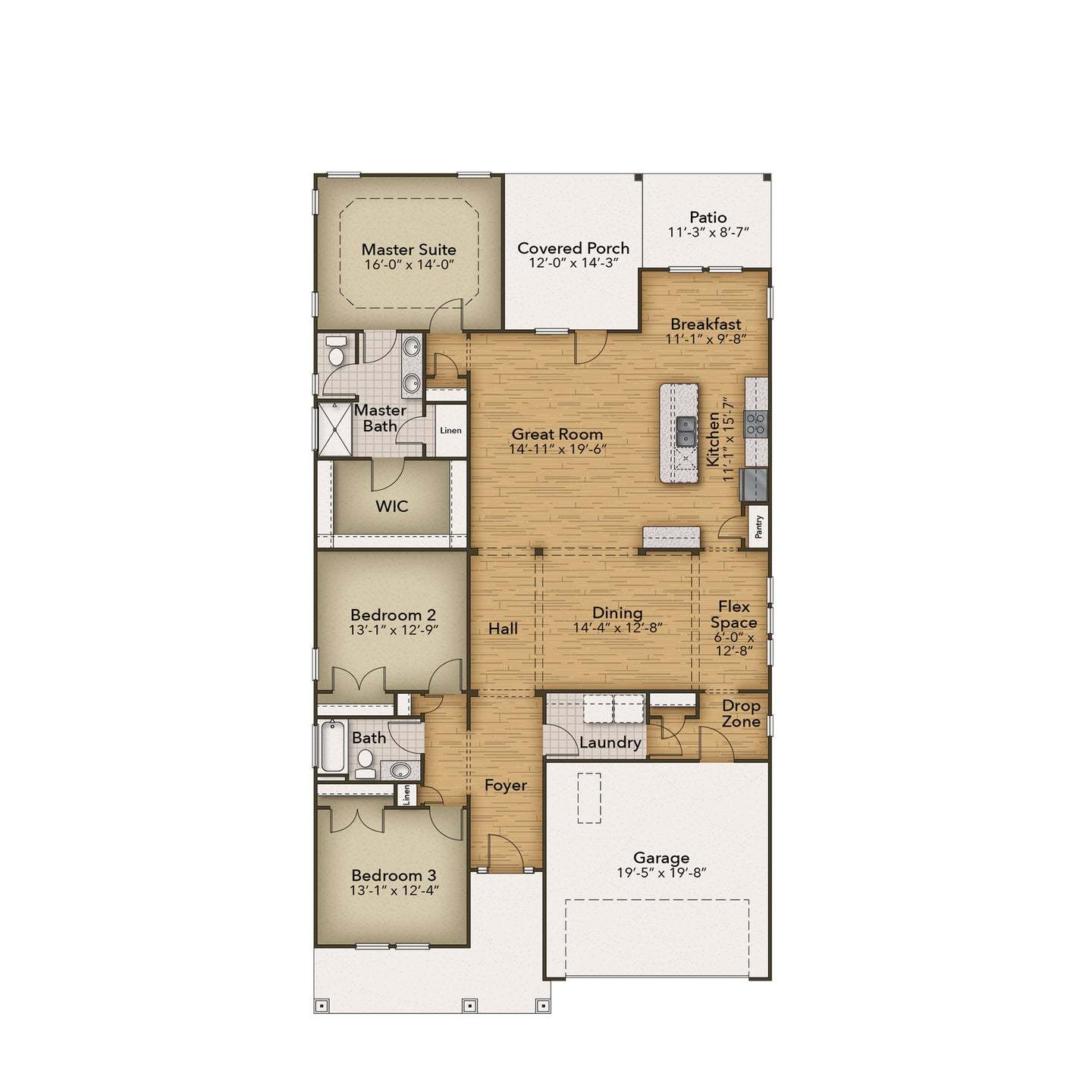 The Boardwalk - Bridgewater: Little River, South Carolina - Chesapeake Homes