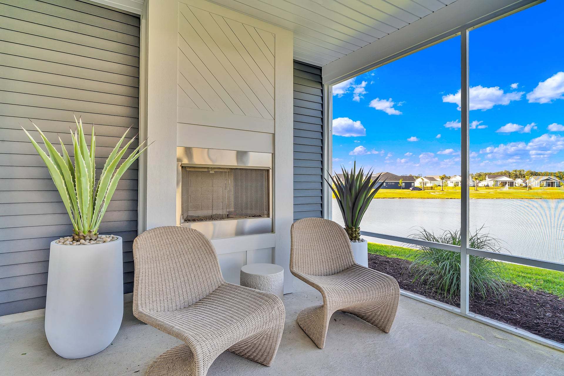 Rear Covered Porch