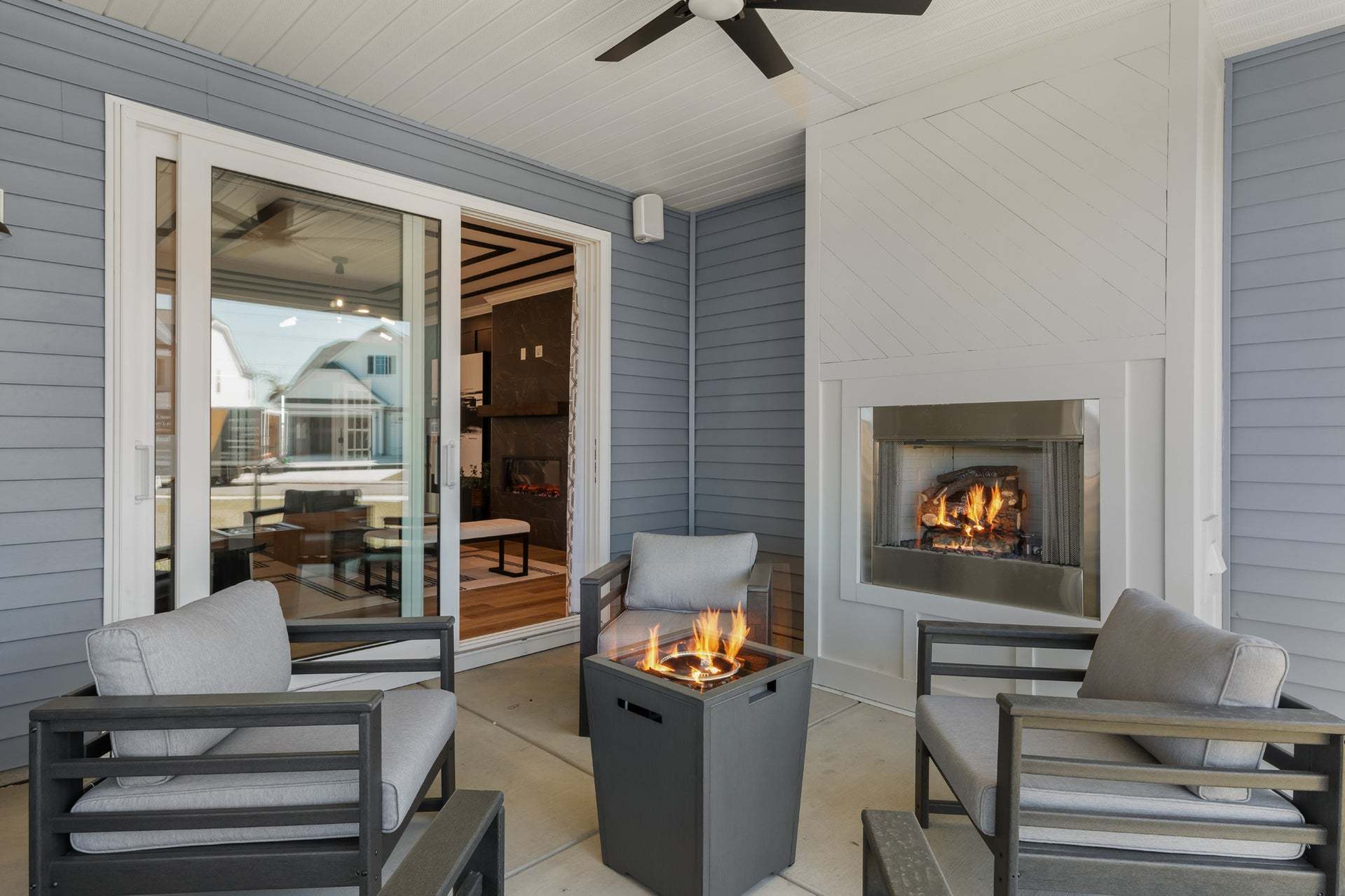 Rear Covered Porch