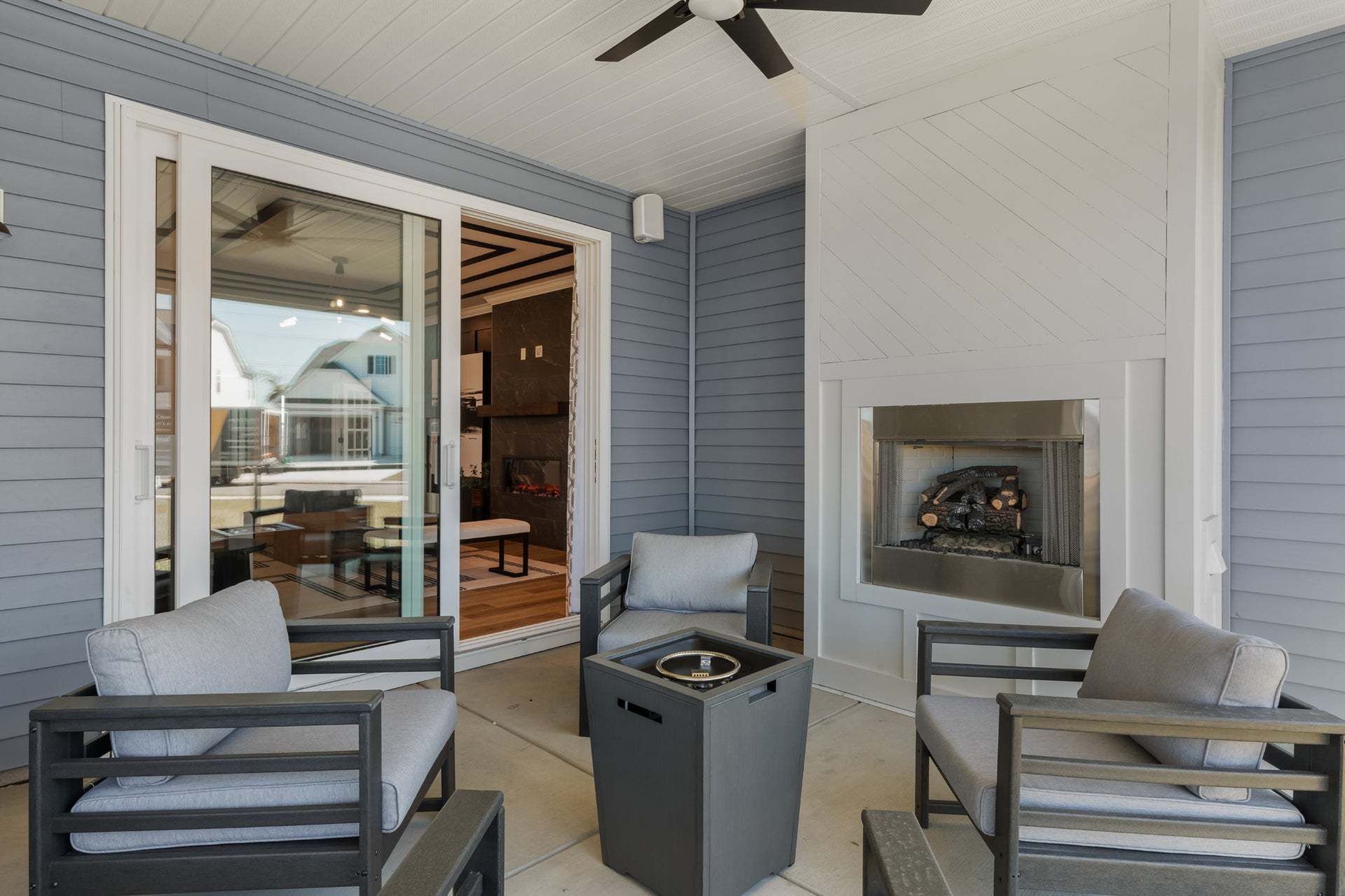 Rear Covered Porch