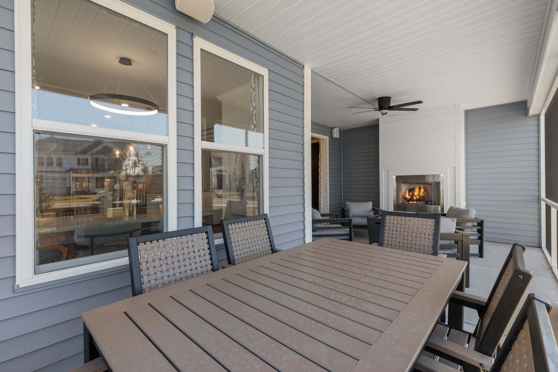 Rear Covered Porch