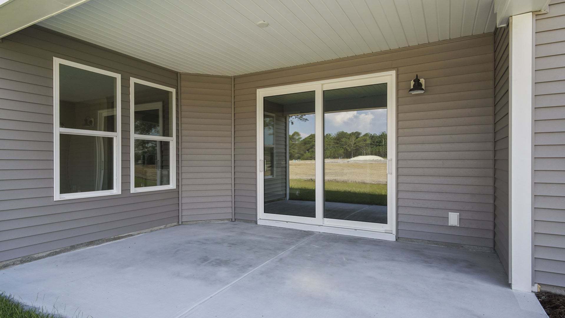 Rear Covered Porch