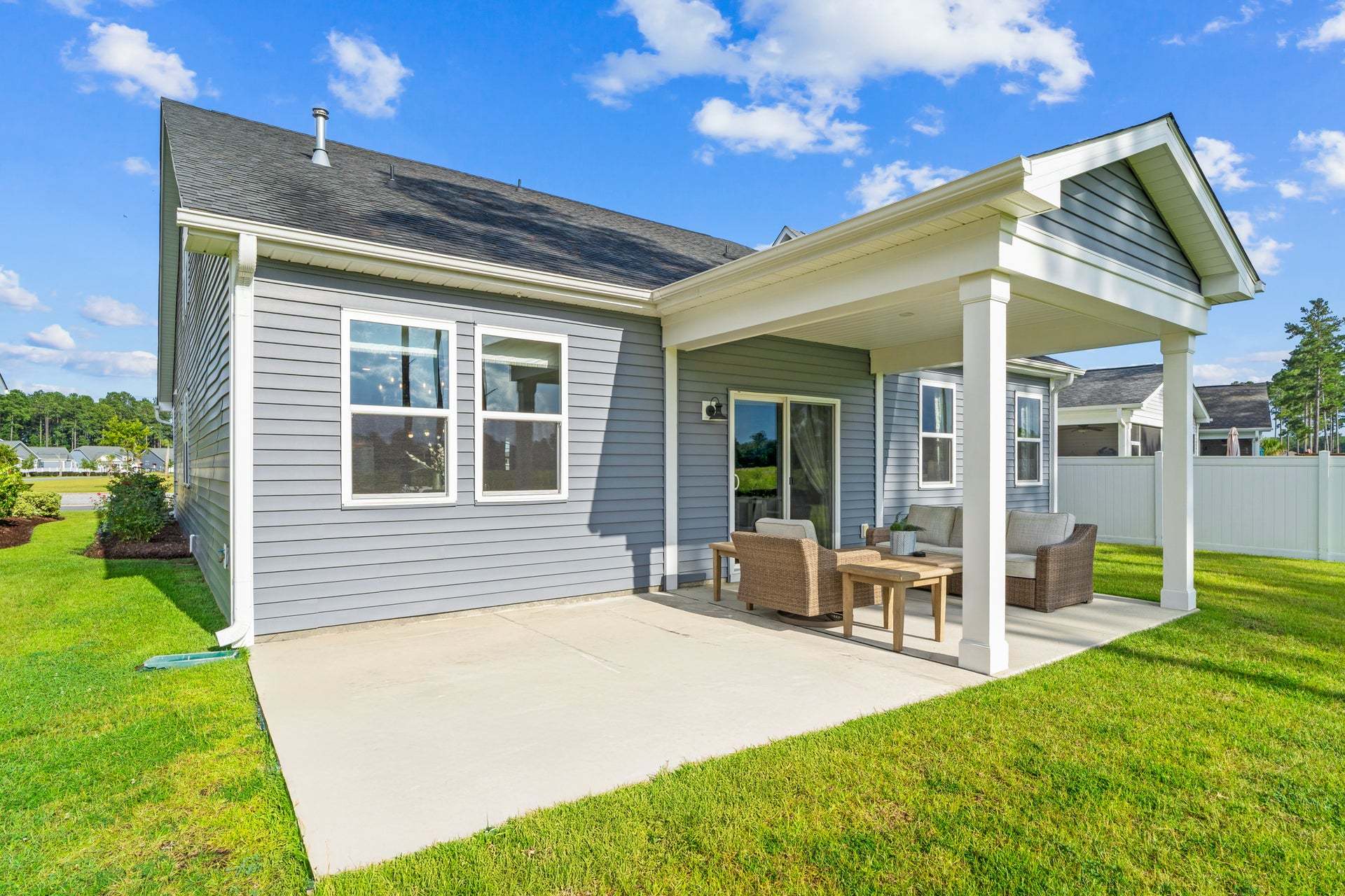 Rear Covered Porch