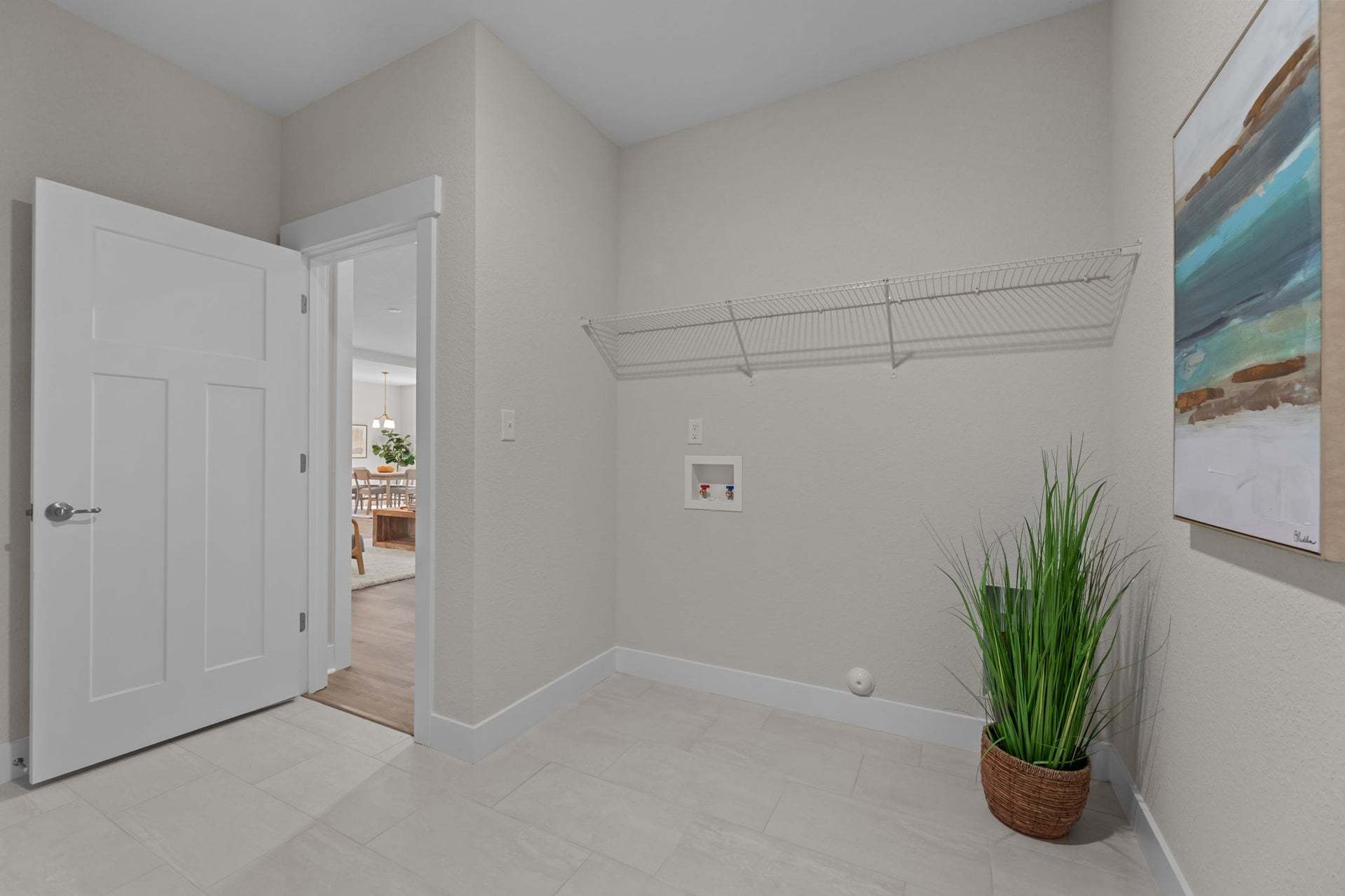 Drop Zone & Laundry Room