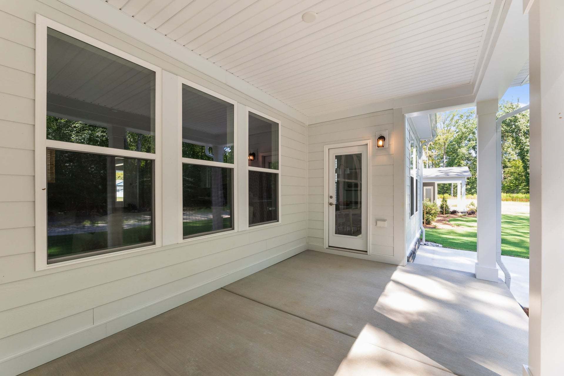 Rear Covered Porch
