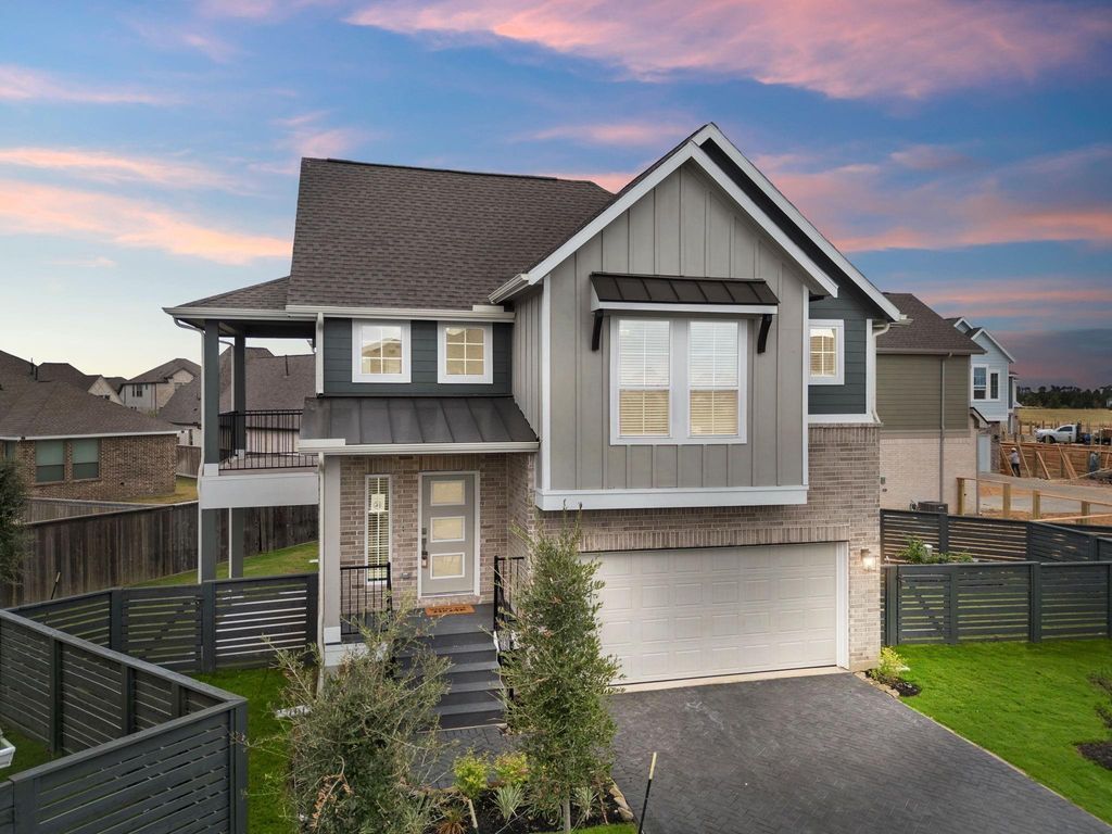 Springfield - Courtyard Collection - Bridgeland: Cypress, Texas - Chesmar Homes