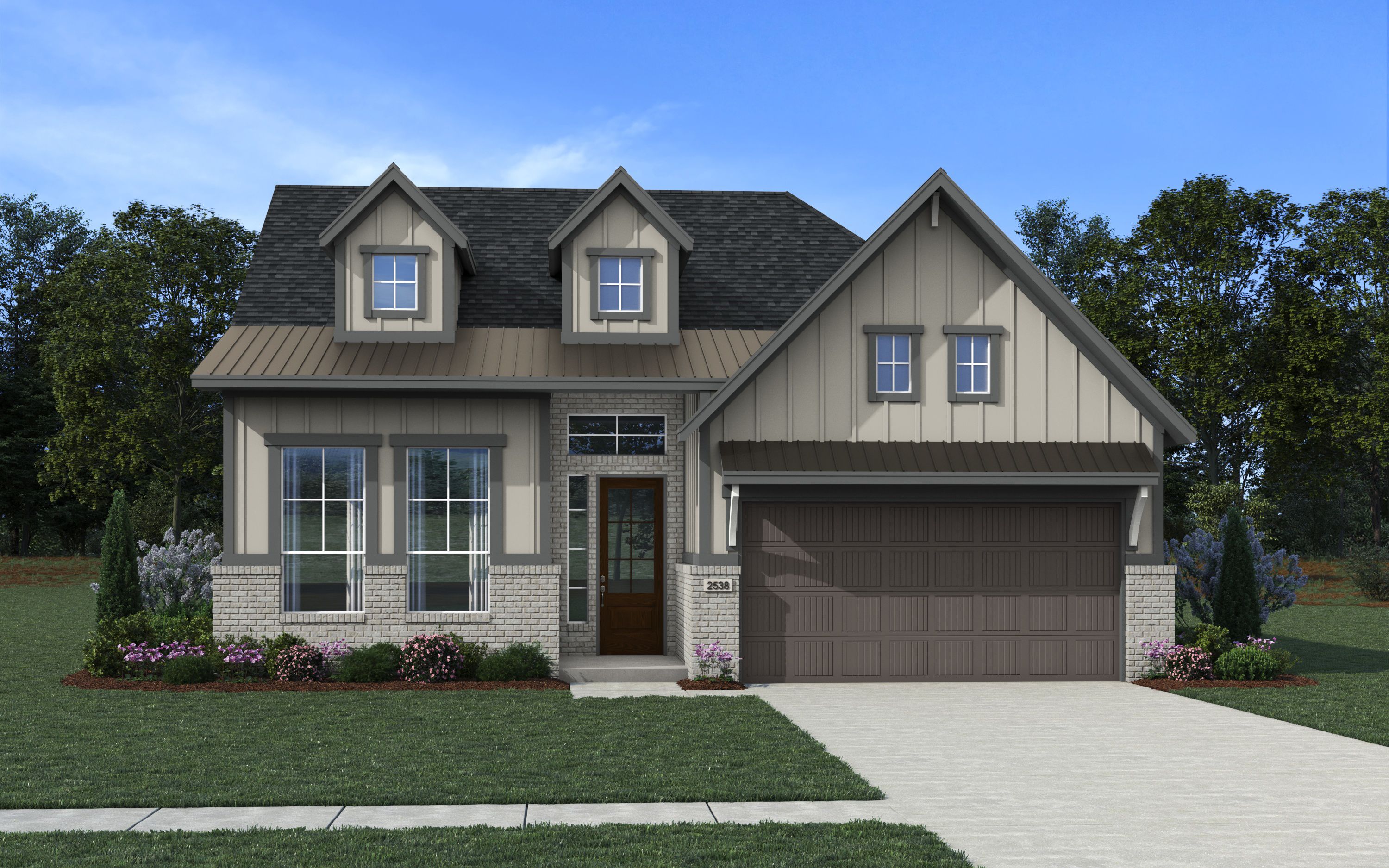 Stillwater Ranch por Chesmar Homes en San Antonio Texas