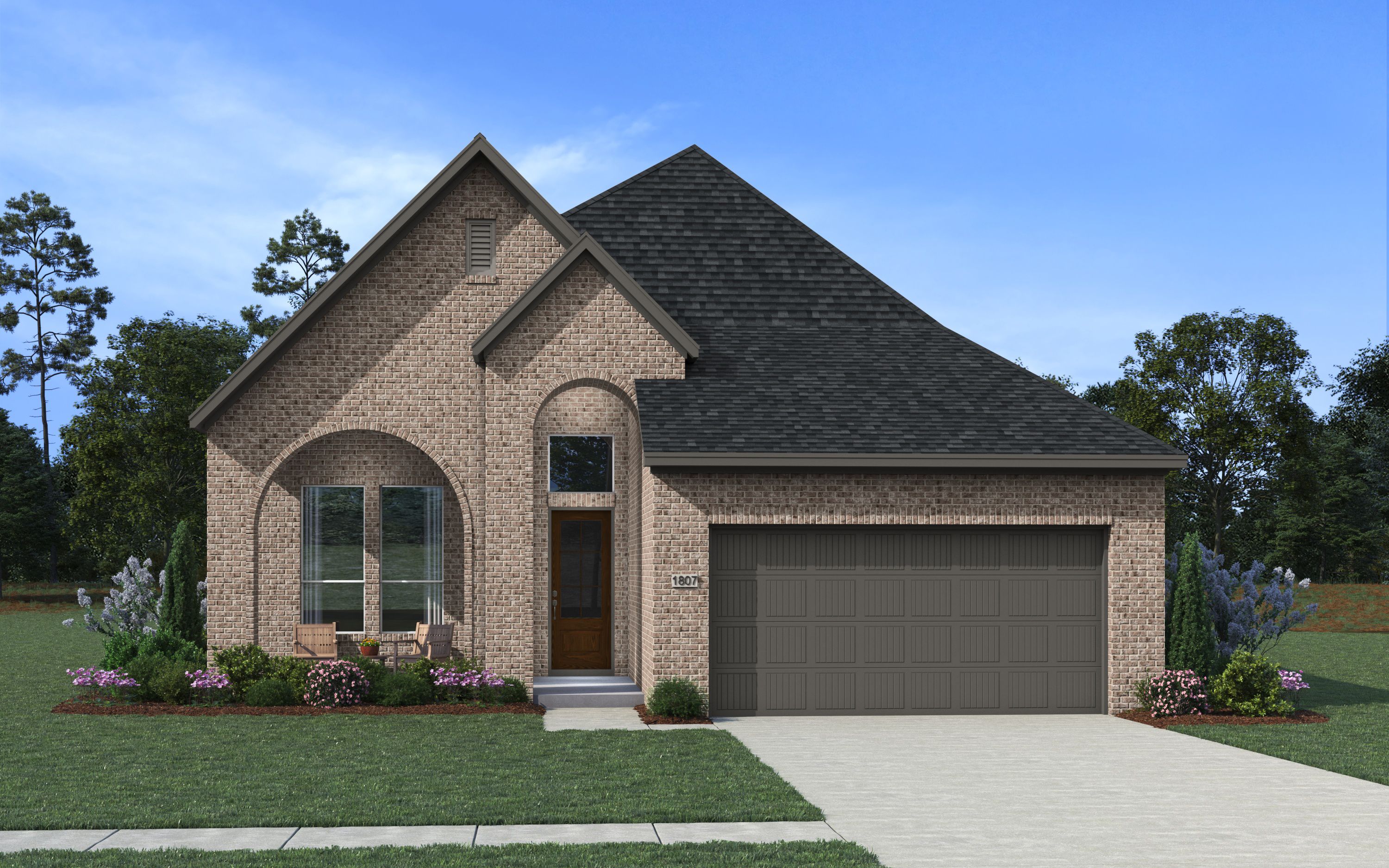 Bonneville - Berry Creek Highlands: Georgetown, Texas - Chesmar Homes