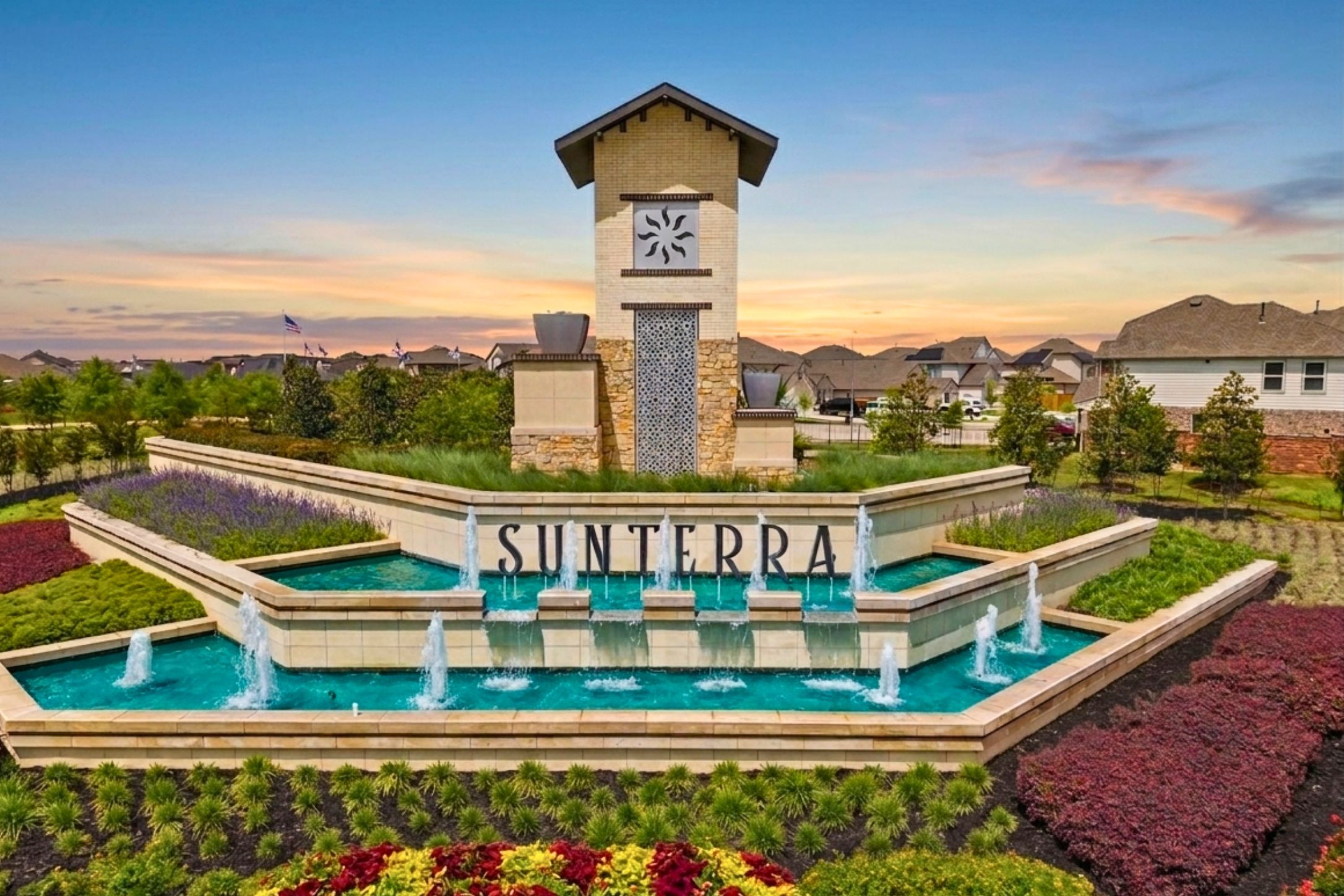 casa en Sunterra por Chesmar Homes