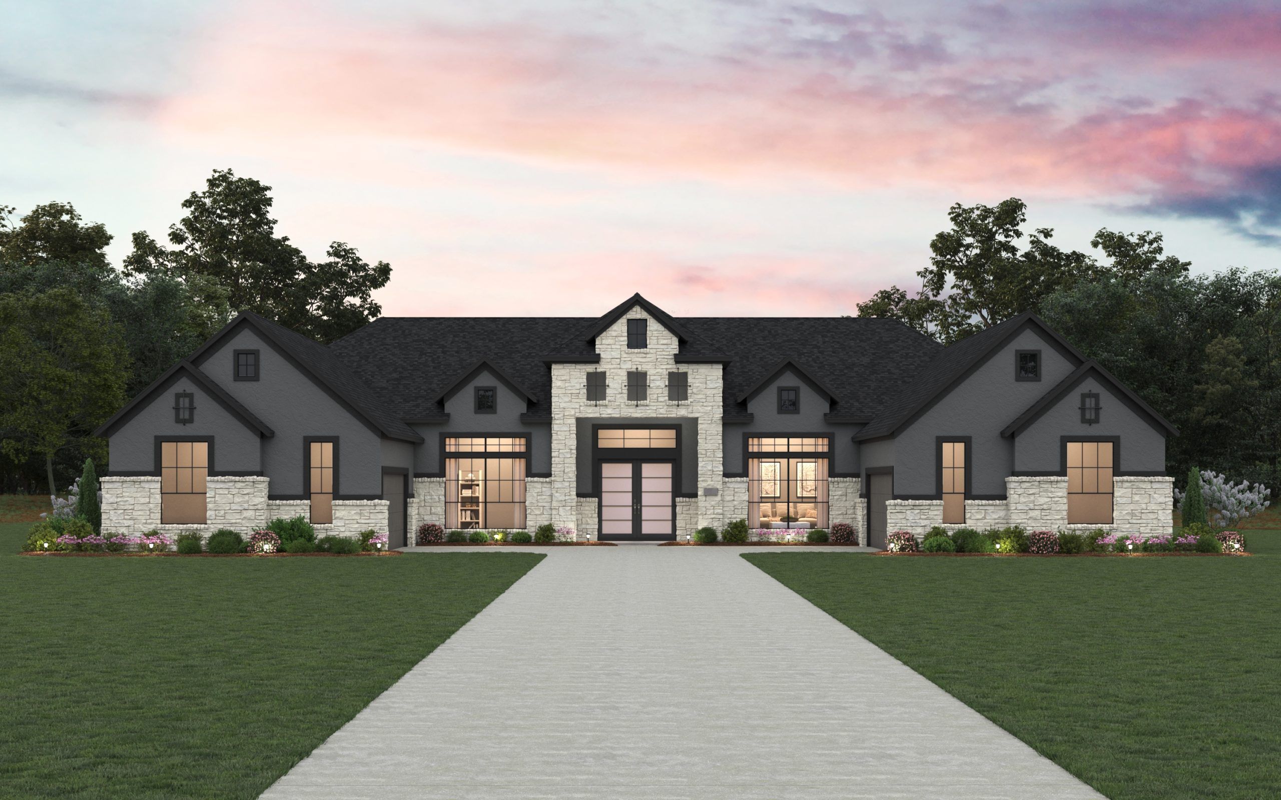 Feathergrass por Chesmar Homes en Austin Texas