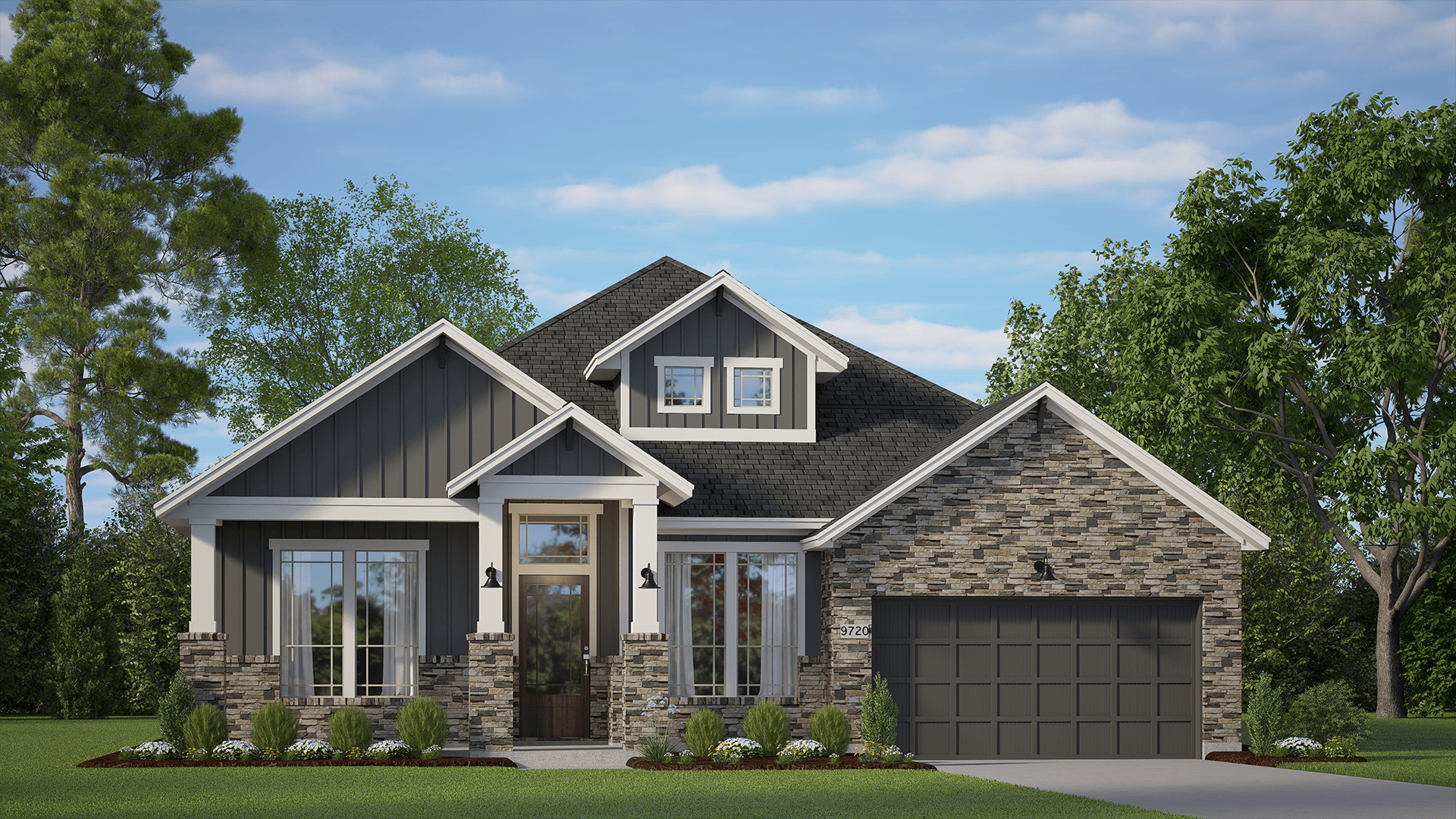 The Brentwood Elevation S2