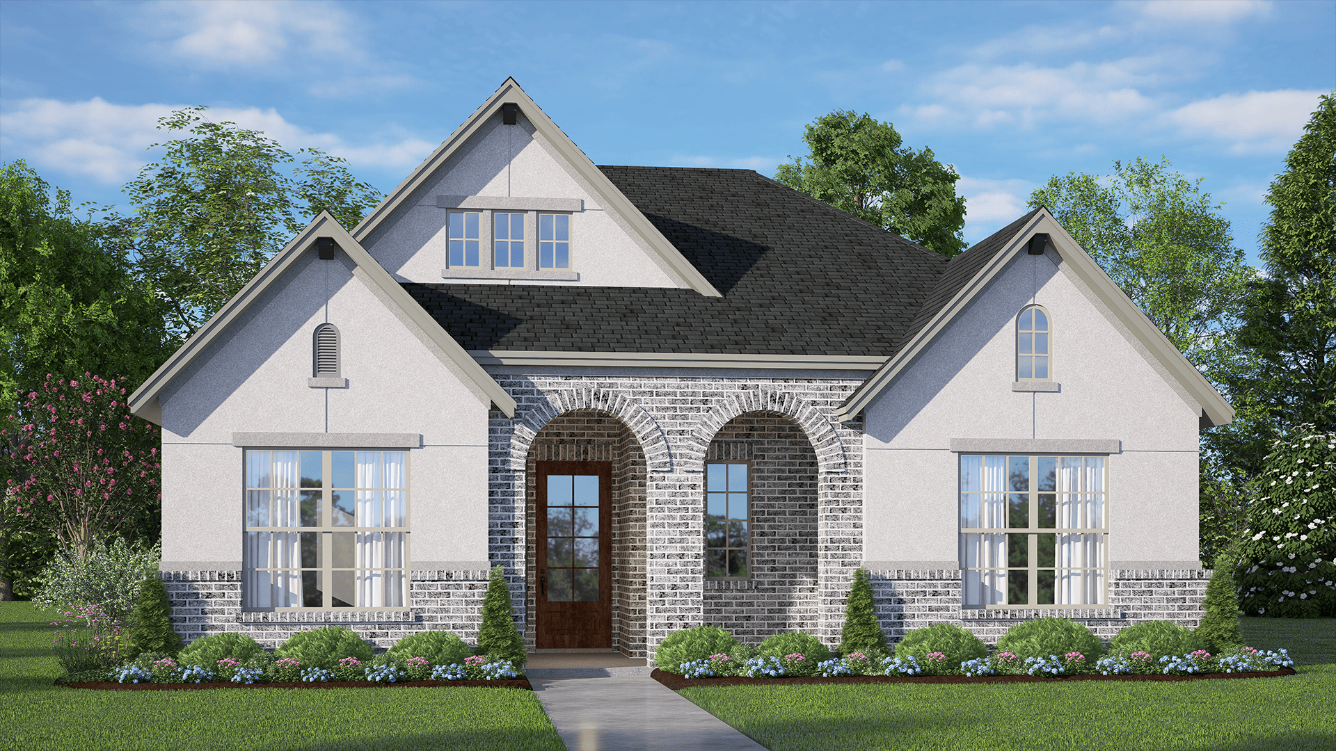 Mickelson - Riceland 50's: Mont Belvieu, Texas - Chesmar Homes
