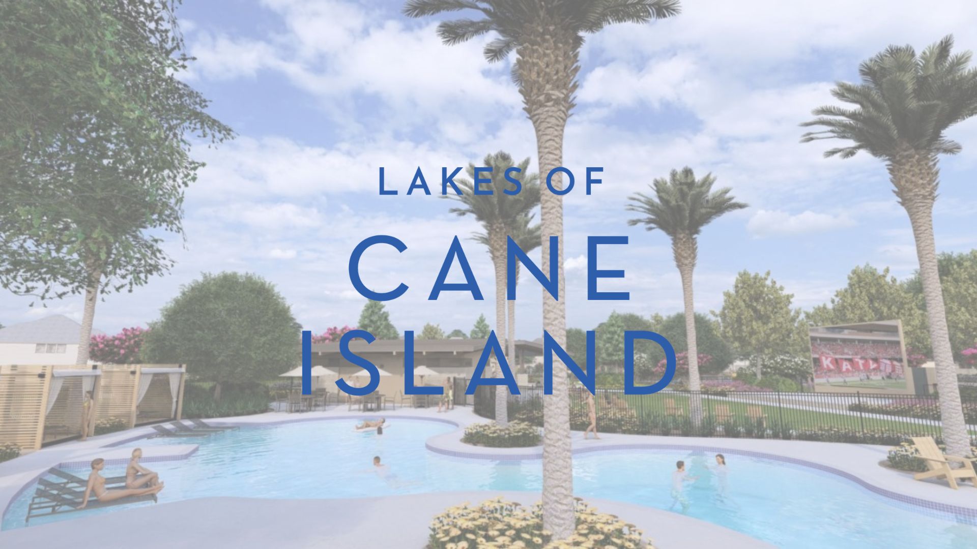 Lakes of Cane Island Community