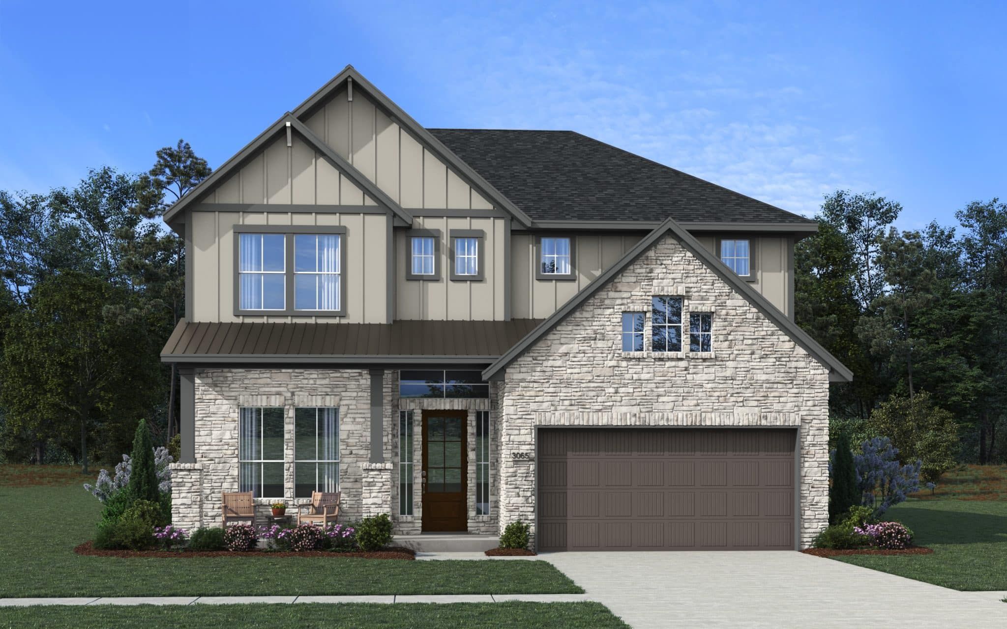 Elevation C Stone